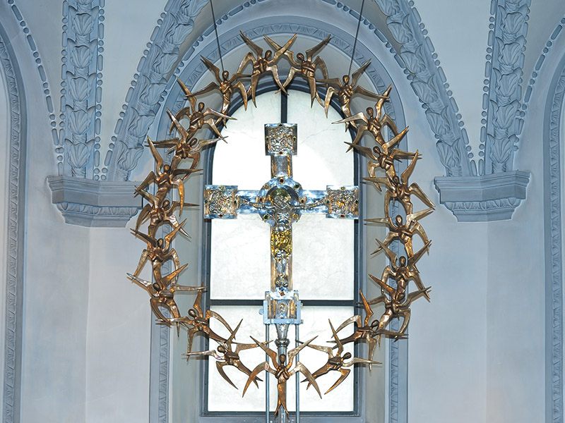 Silbernes Kreuz, Basilika Rankweil.