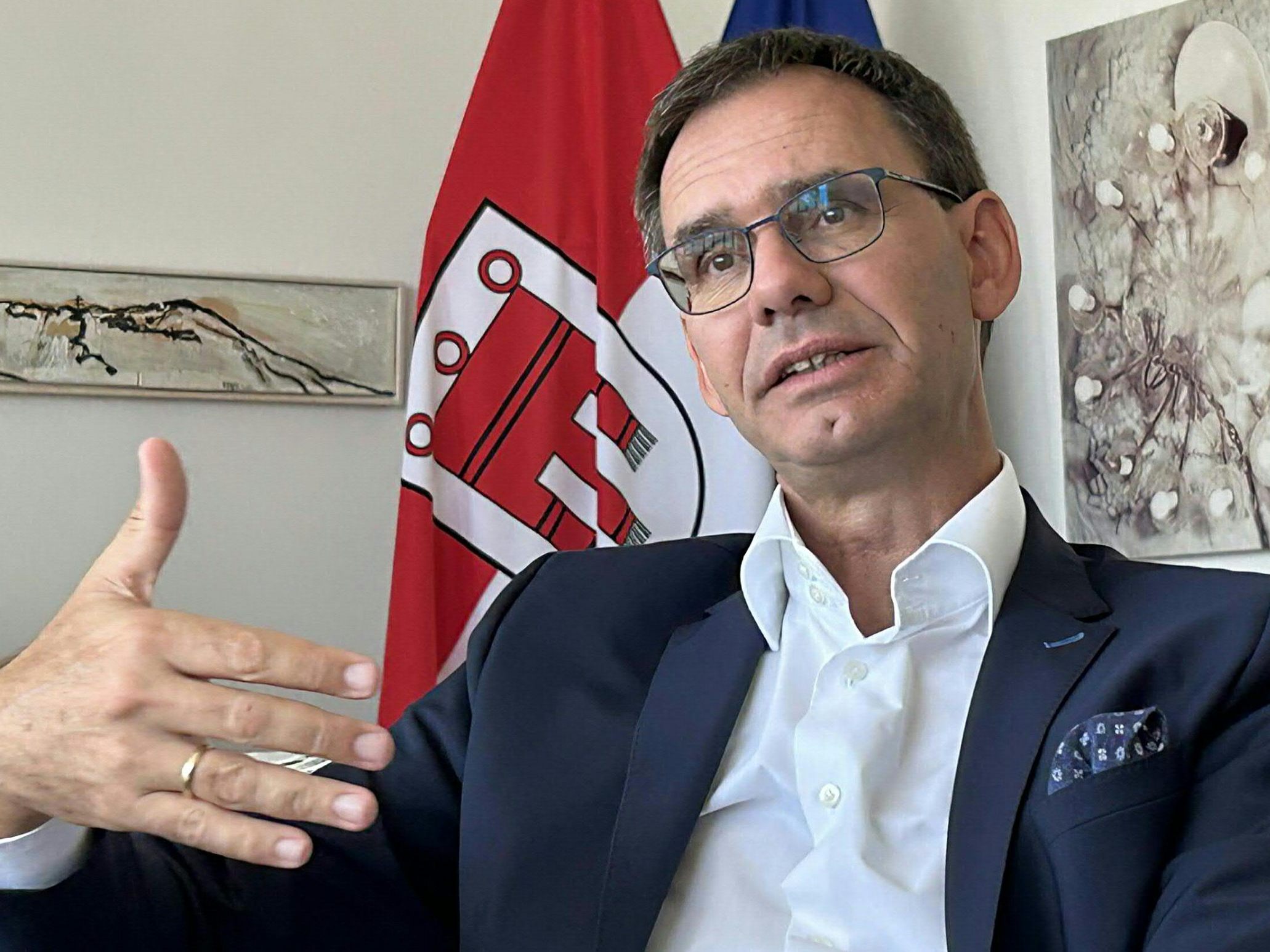 Landeshauptmann Wallner zeigte sich über die Vorarlberger Grünen "irritiert".