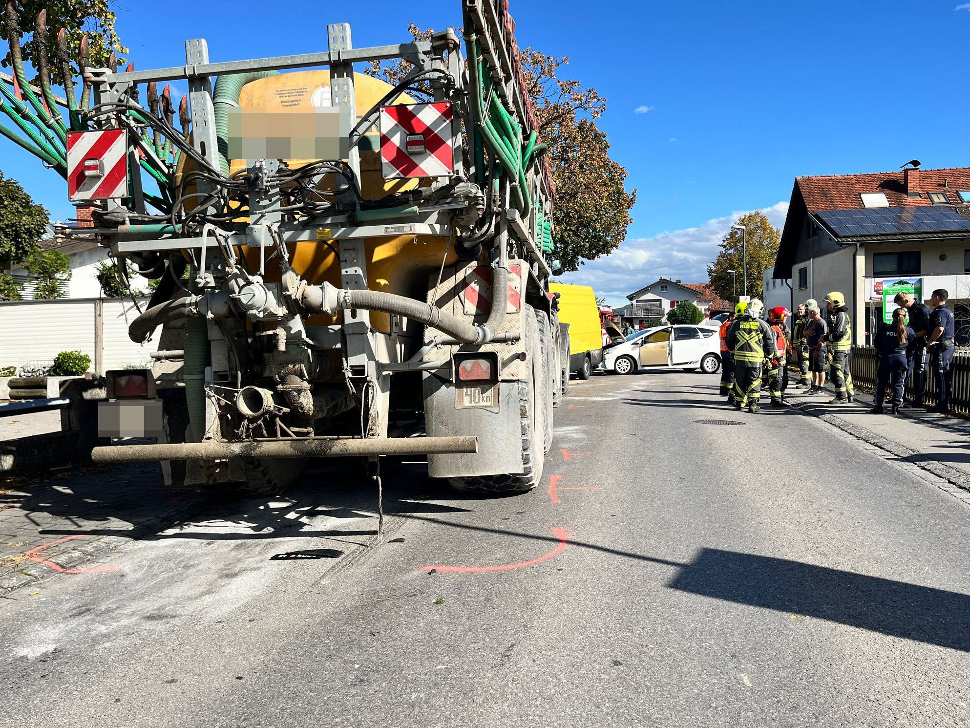 Am Freitagmittag kam es zu einem Unfall in Feldkirch. Am Freitagmittag kam es zu einem Unfall in Feldkirch.