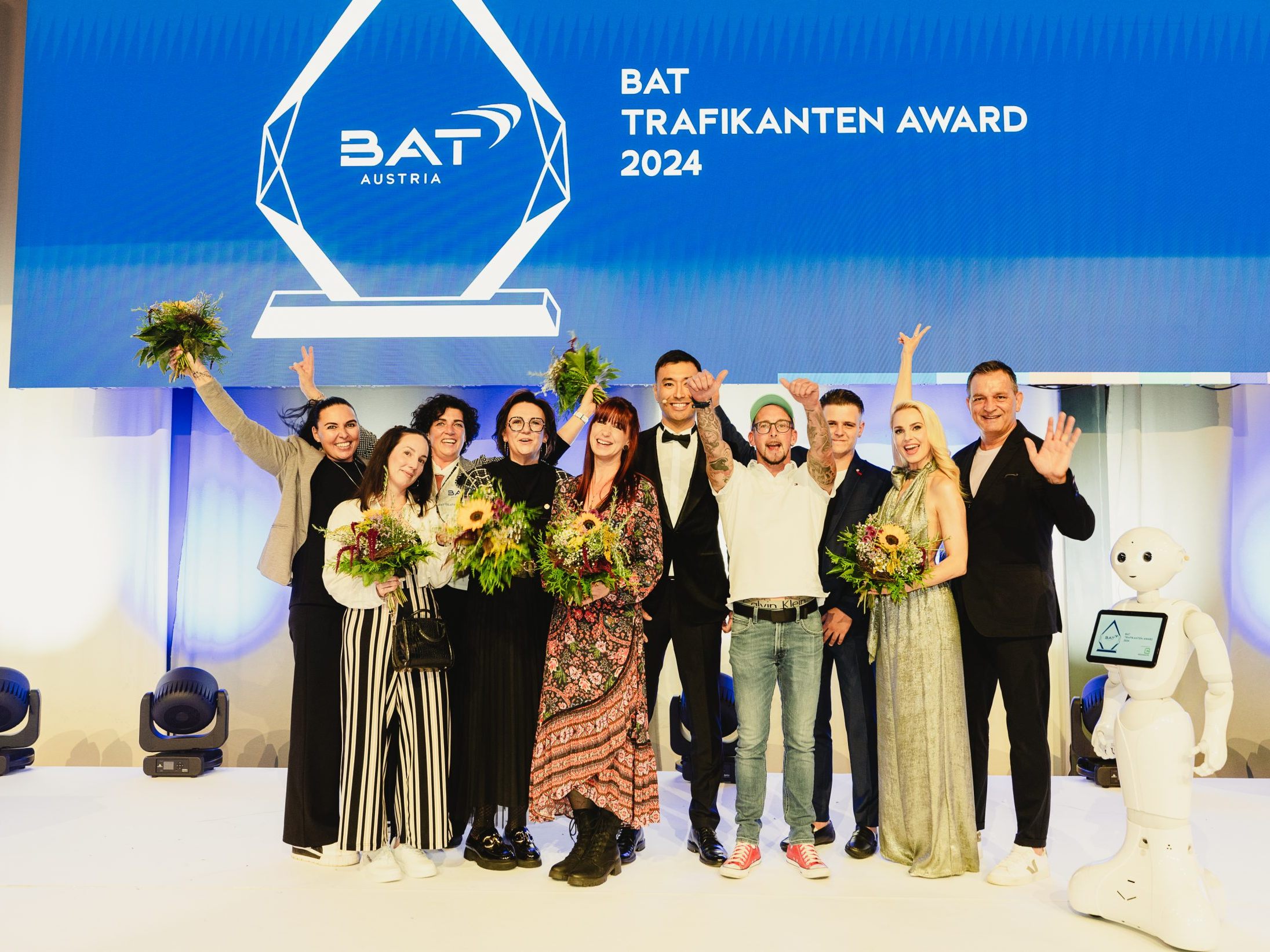 Der BAT-Trafikanten-Award wurde wieder verliehen. Der BAT-Trafikanten-Award wurde wieder verliehen.