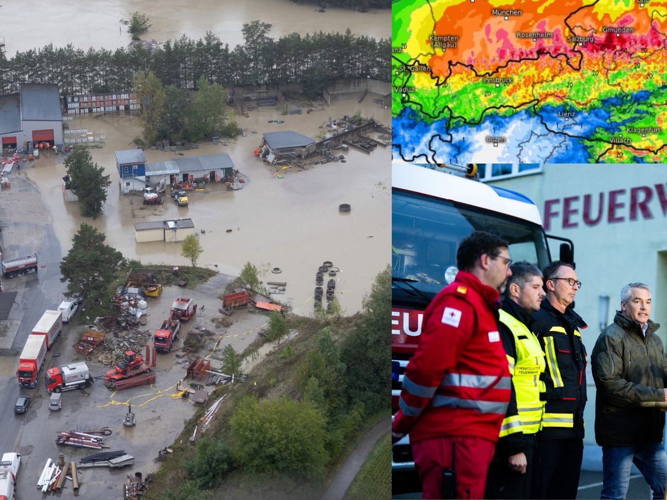 Noch ist kein Ende der Wassermassen in Sicht.