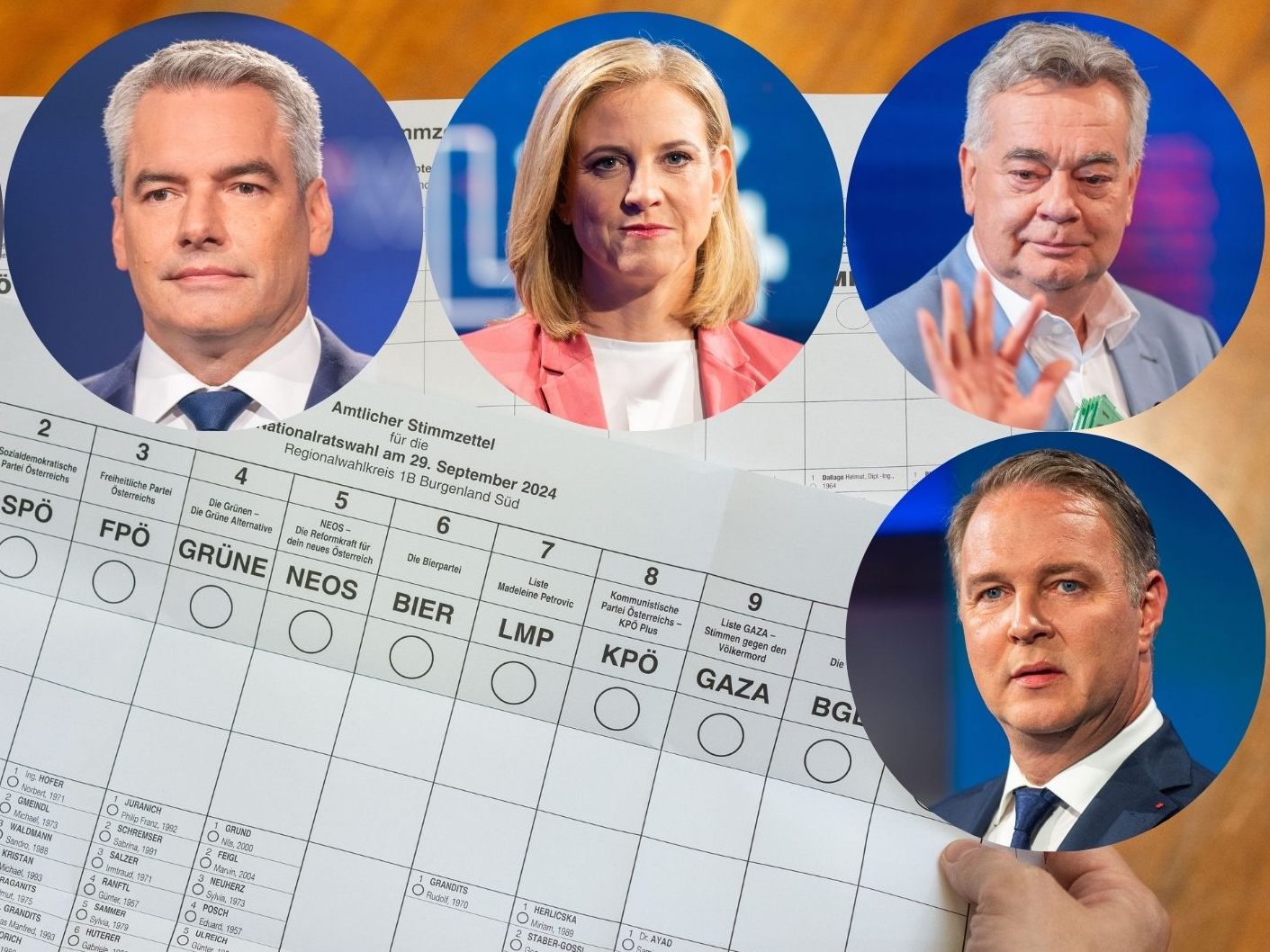 FPÖ hofft auf Platz 1 - ÖVP in Umfragen klar vor SPÖ auf Platz 2