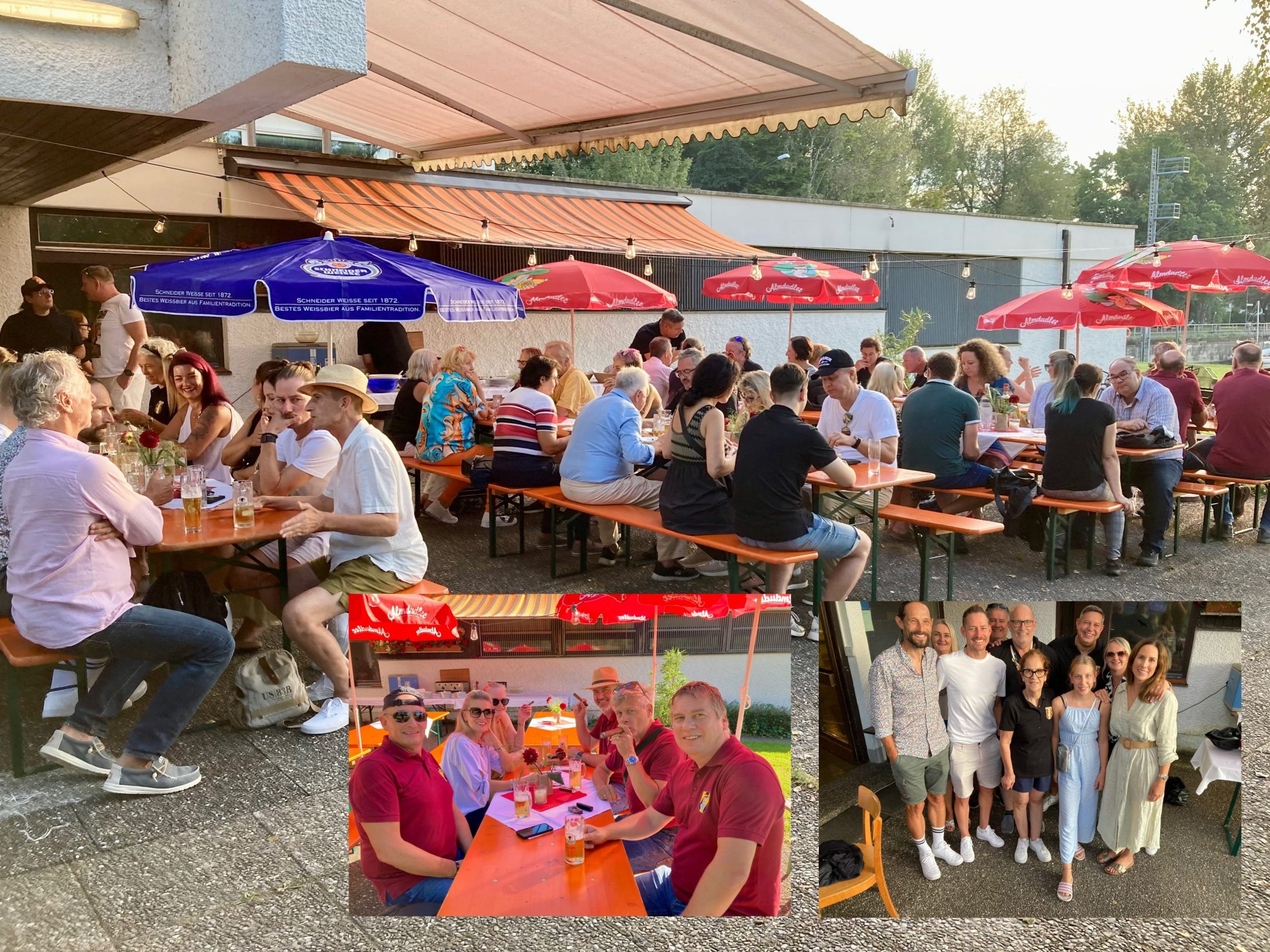 Der Grillabend beim Spätsommer-Hock der Narraseckl kam gut an.