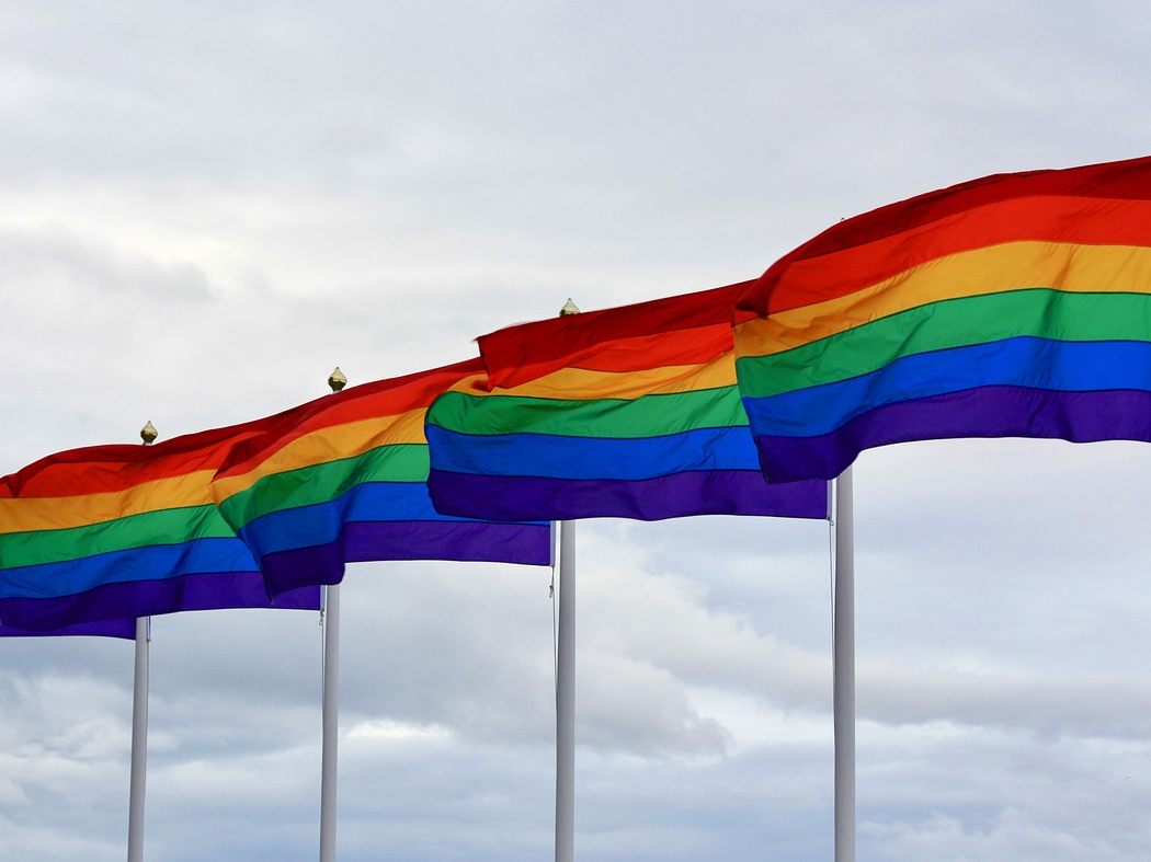 Die Attacke auf eine Regenbogenfahne hat nun Folgen. Die Attacke auf eine Regenbogenfahne hat nun Folgen.