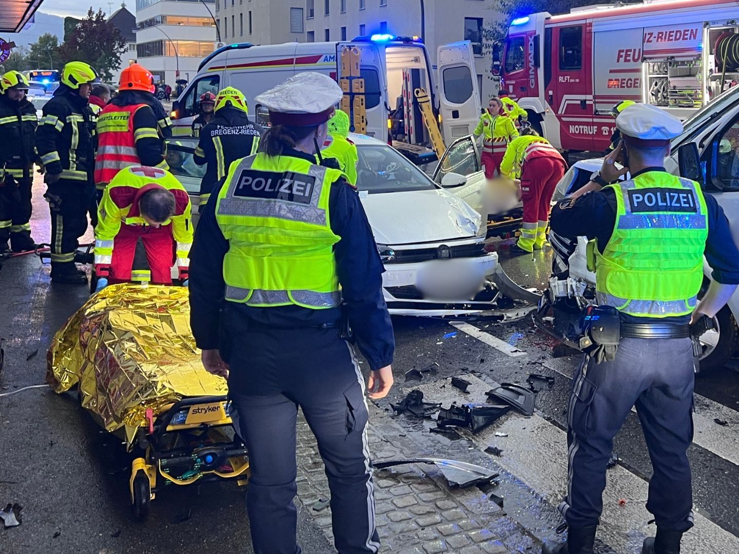 Die Polizei hat eine Vermutung, wie es zu dem schweren Unfall kam.