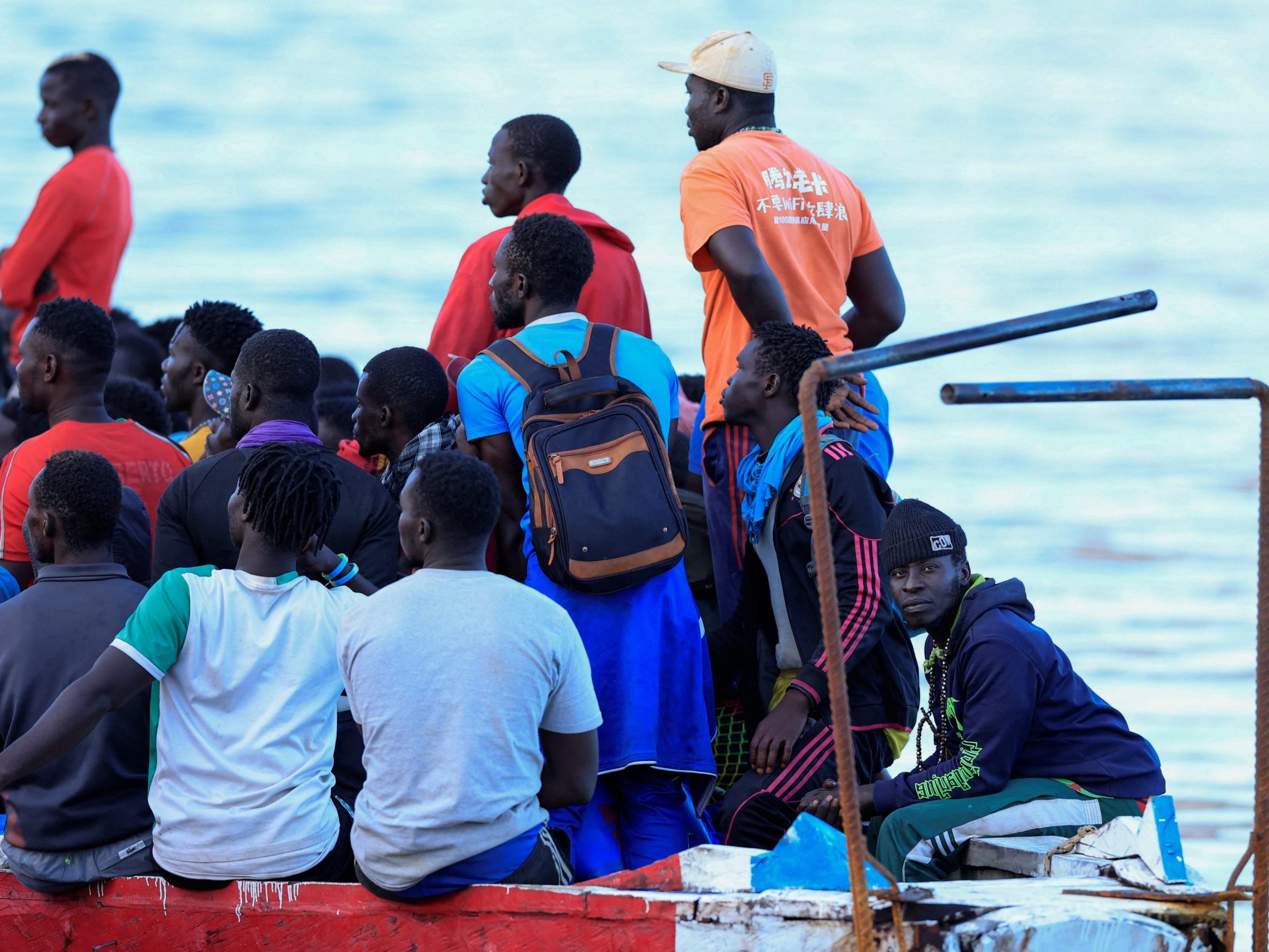 Migranten aus Senegal