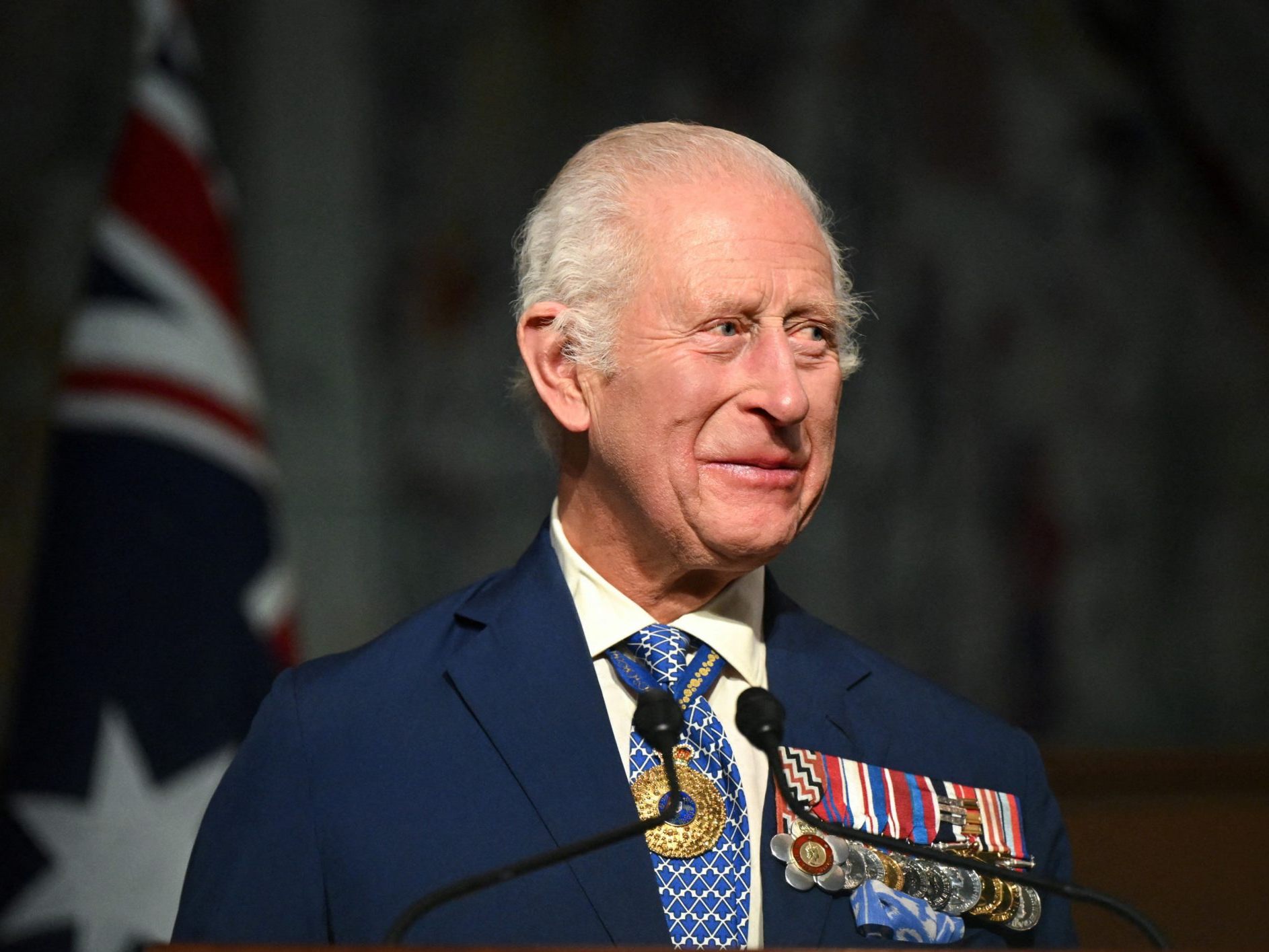König Charles ist seit Freitag in Australien.
