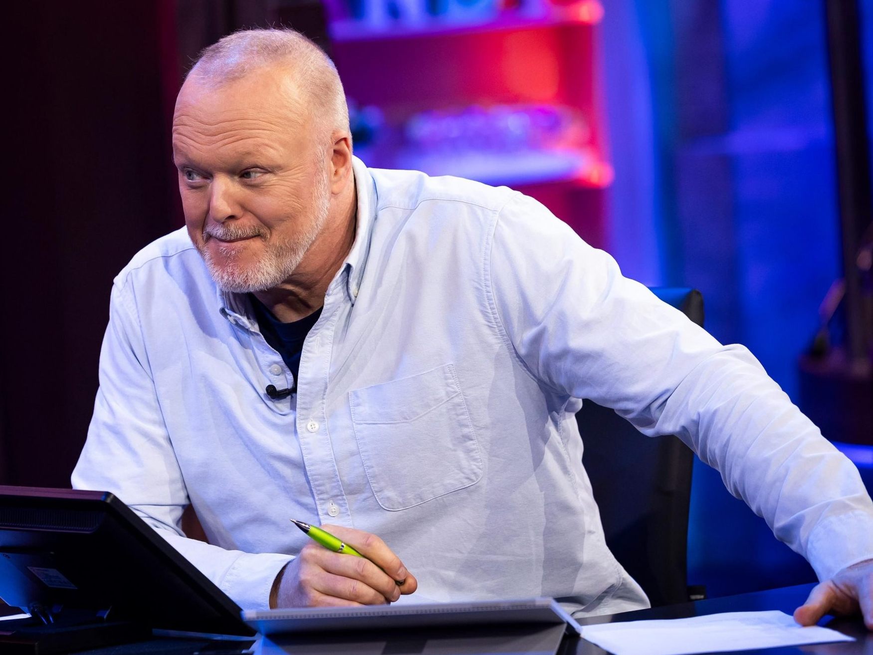 Raab in seiner neuen Show "Du gewinnst hier nicht die Million bei Stefan Raab"