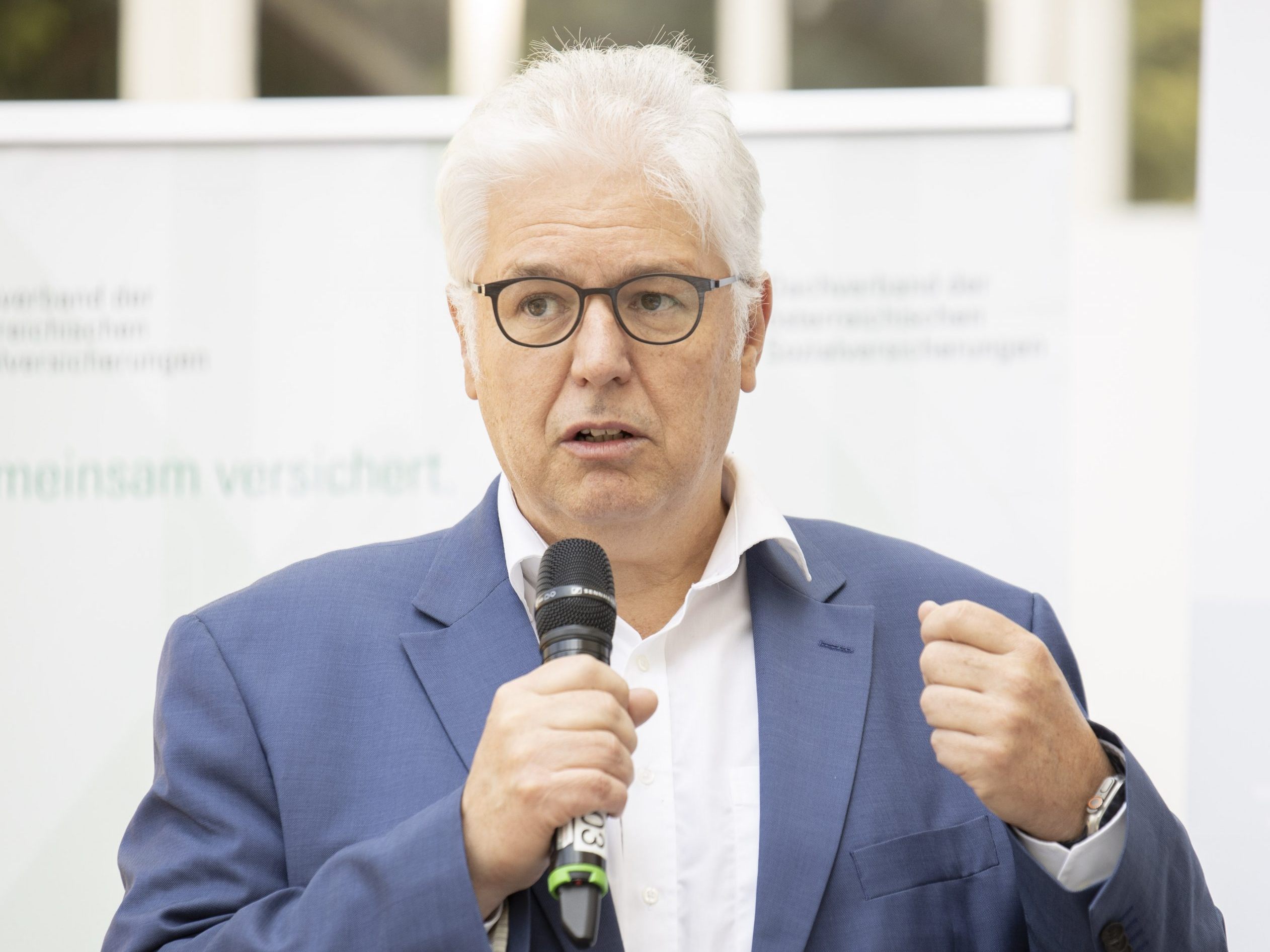 ÖGK-Obmann Huss fordert eine Milliarde Euro mehr für Gesundheit.