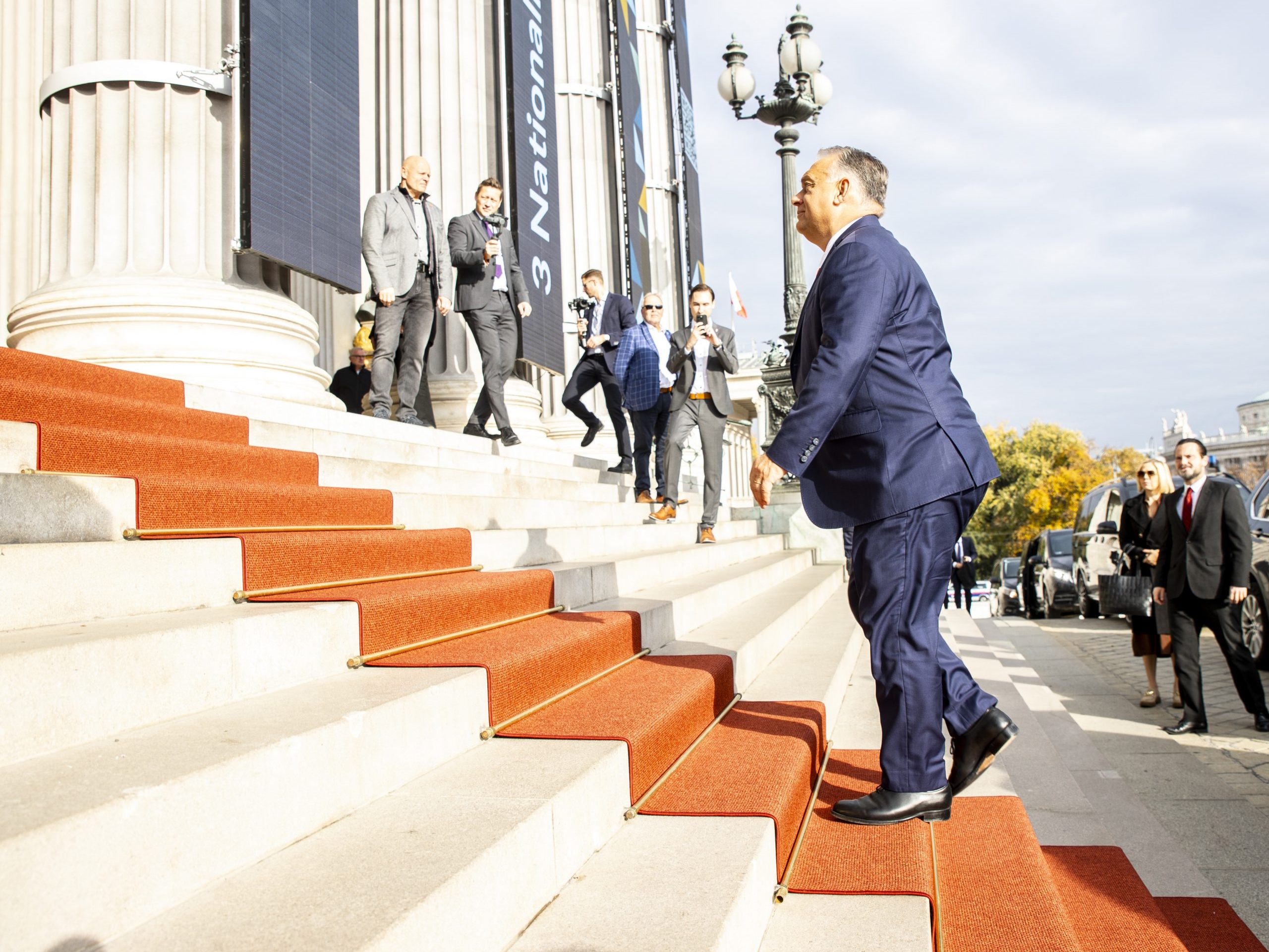 Orban zu Gast in Wien.