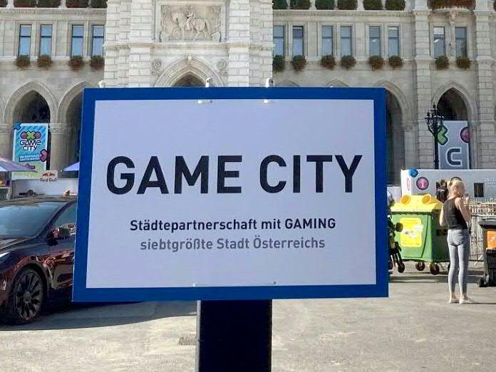 Das Wiener Rathaus mutiert wieder zur "Game City".