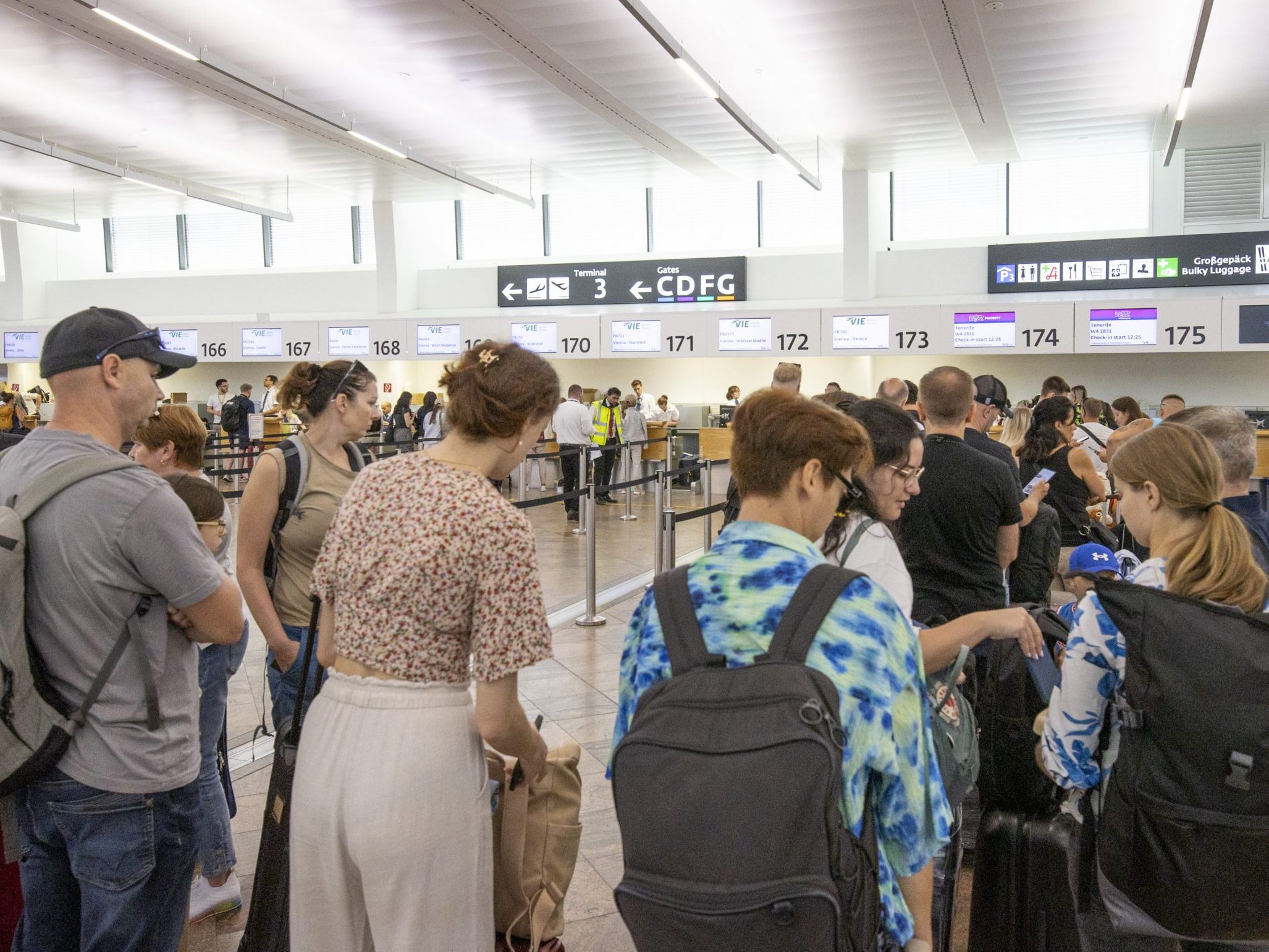 Der Flughafen Wien meldete einen kräftigen Passagierzuwachs im September.