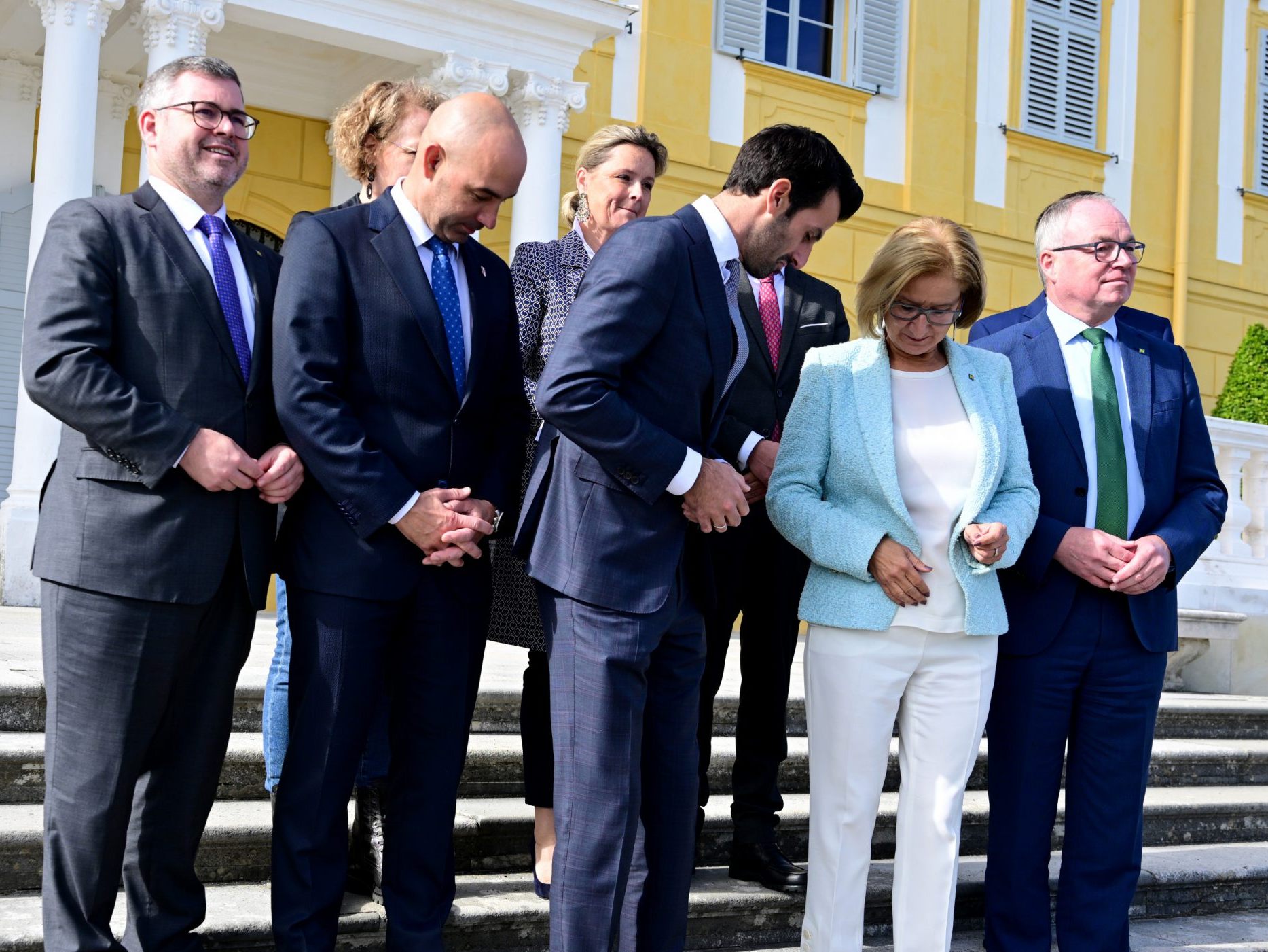 ÖVP und FPÖ in Niederösterreich trafen sich zur mittlerweile vierten Regierungsklausur. ÖVP und FPÖ in Niederösterreich trafen sich zur mittlerweile vierten Regierungsklausur.
