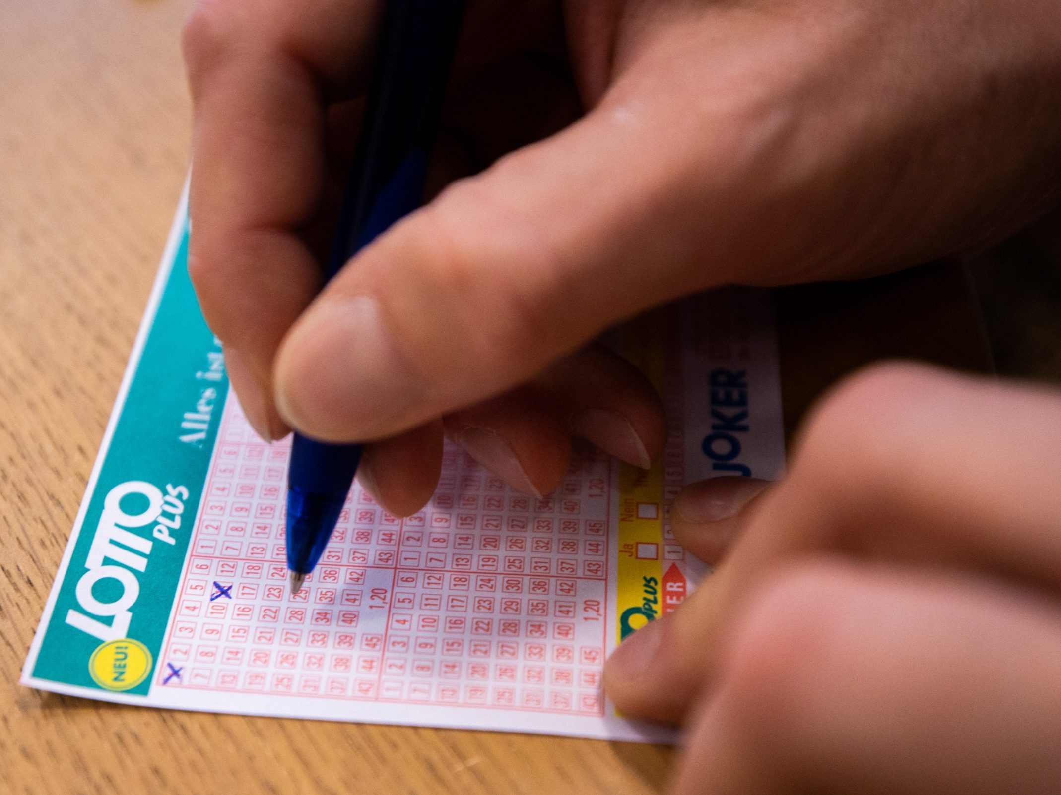 Am Mittwoch geht es um einen Lotto-Vierfachjackpot.
