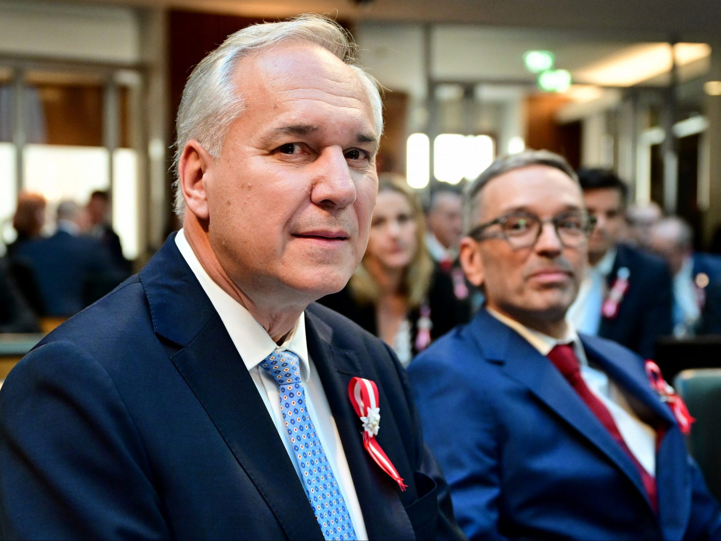 Walter Rosenkranz und FPÖ-Klubchef Kickl. Walter Rosenkranz und FPÖ-Klubchef Kickl.