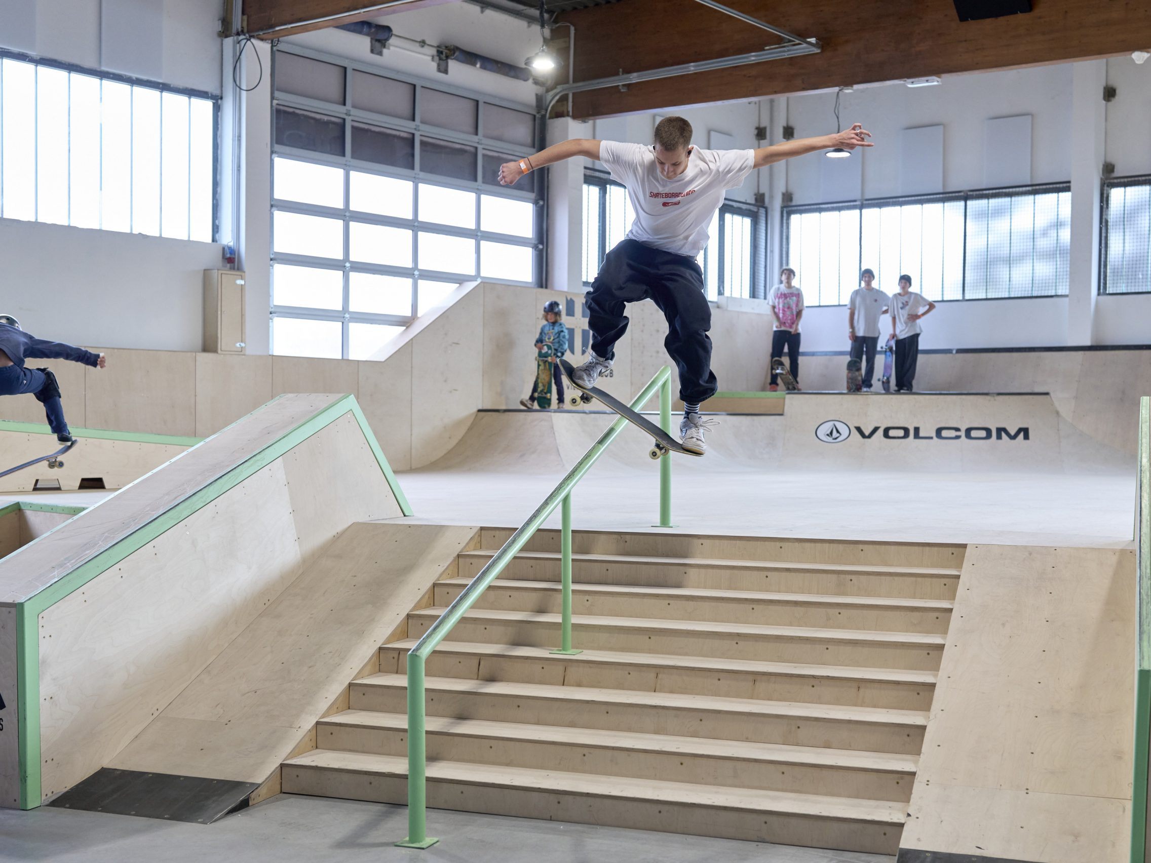 Wiens neue Skatehalle öffnet ihre Tore in Floridsdorf.