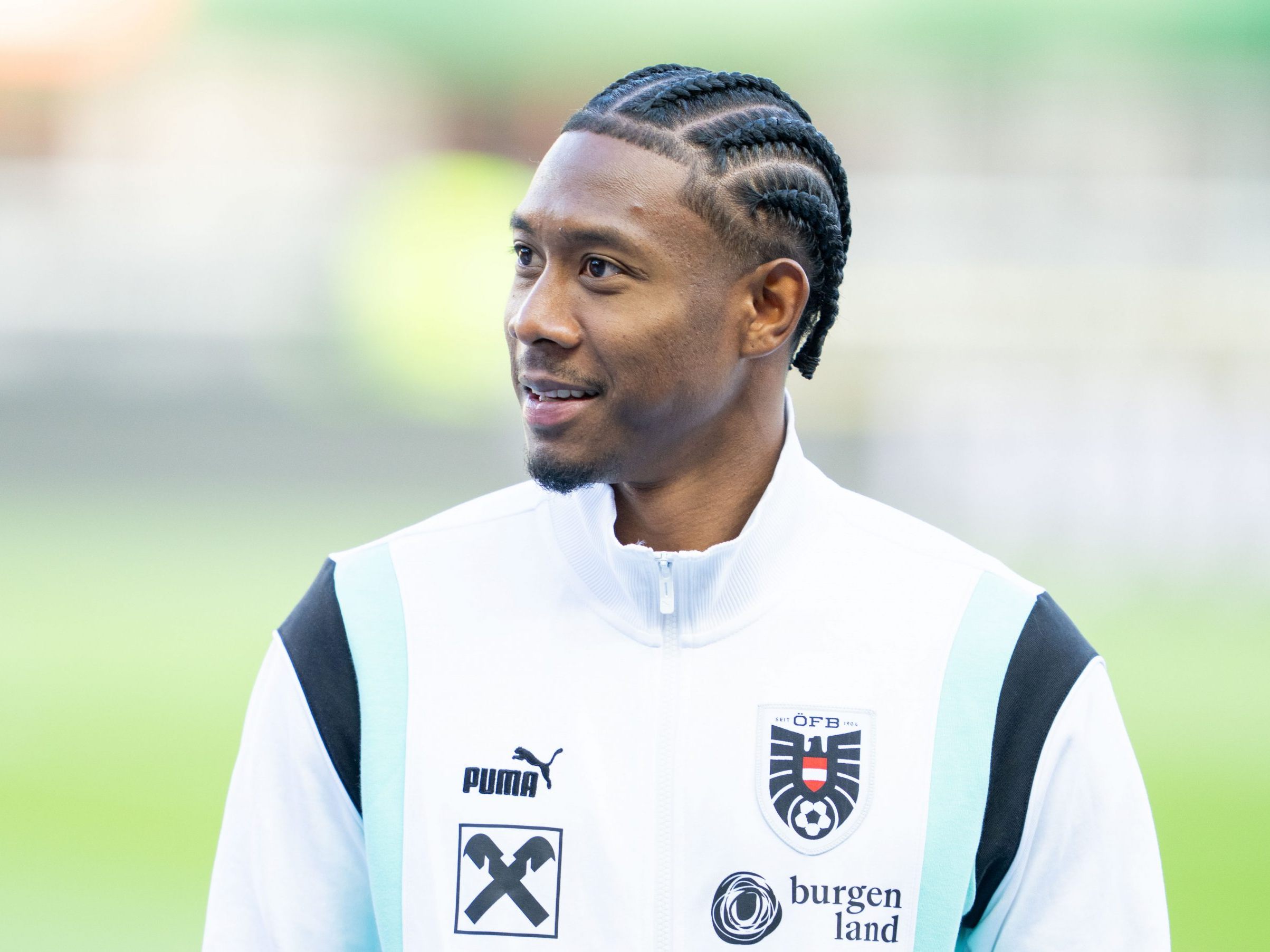 Alaba hatte vor knapp zehn Monaten einen Kreuzbandriss erlitten. Alaba hatte vor knapp zehn Monaten einen Kreuzbandriss erlitten.
