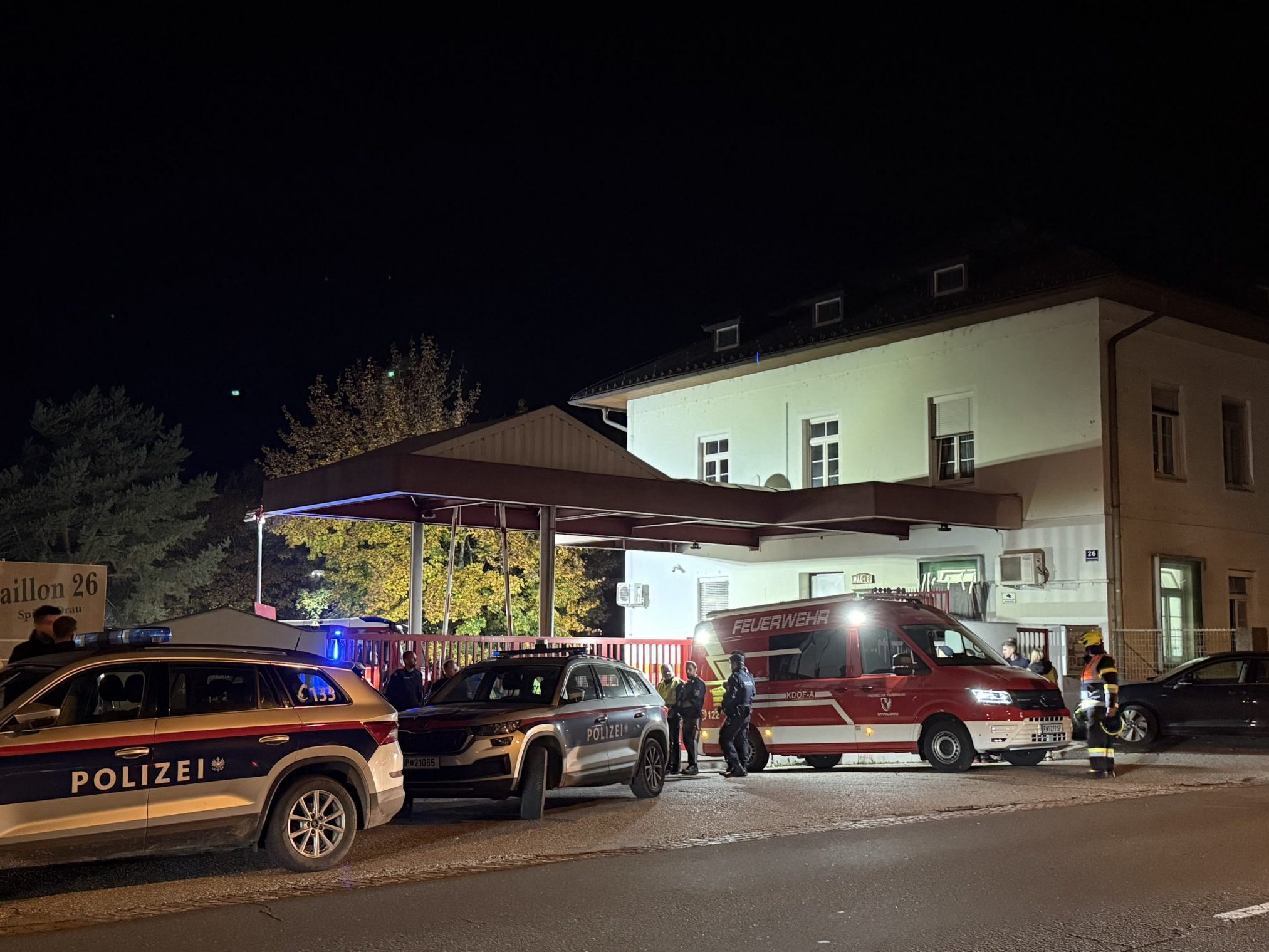 Tödlicher Unfall in der Türk-Kaserne in Spittal an der Drau.