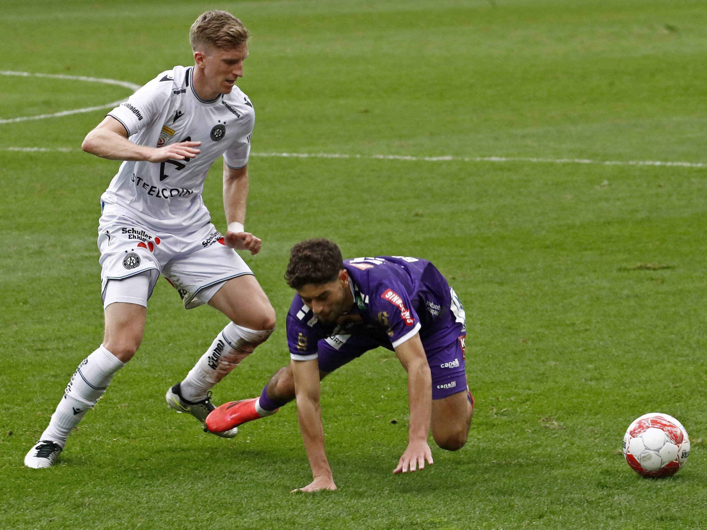 Wiener Austria feierte 1:0-Sieg in Klagenfurt. Wiener Austria feierte 1:0-Sieg in Klagenfurt.