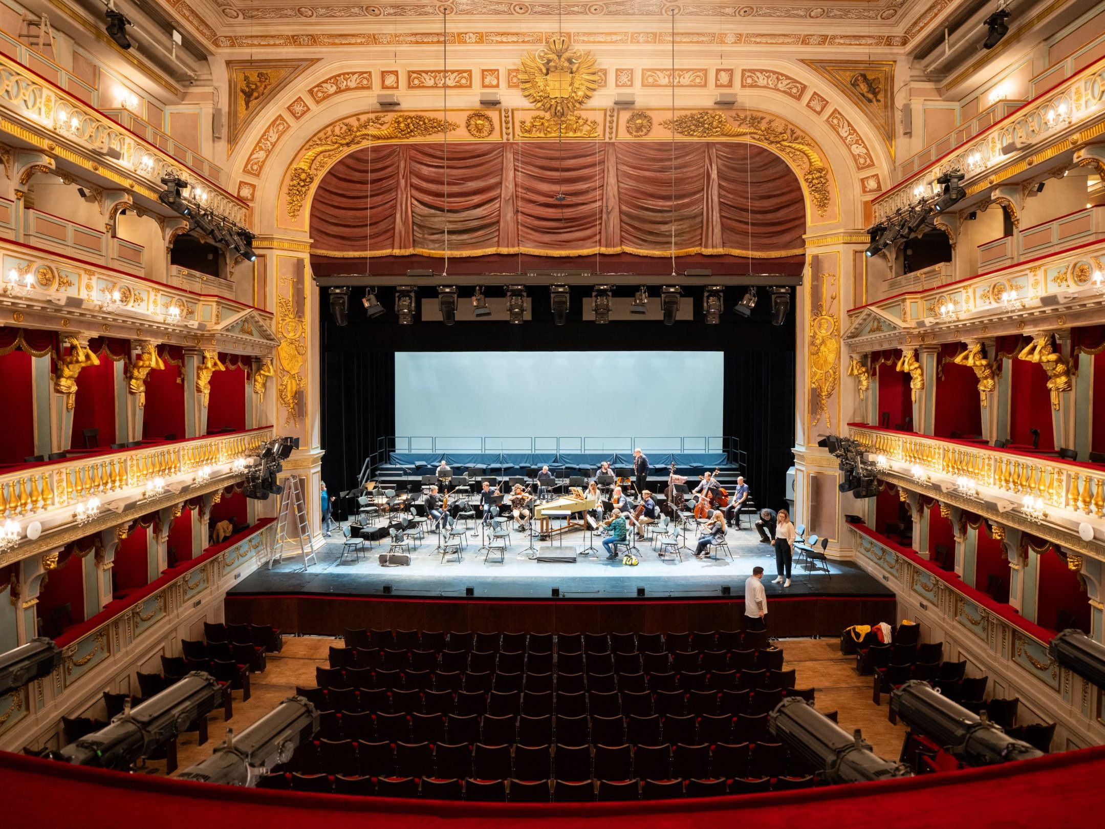 Das Theater an der Wien am 9. Oktober.