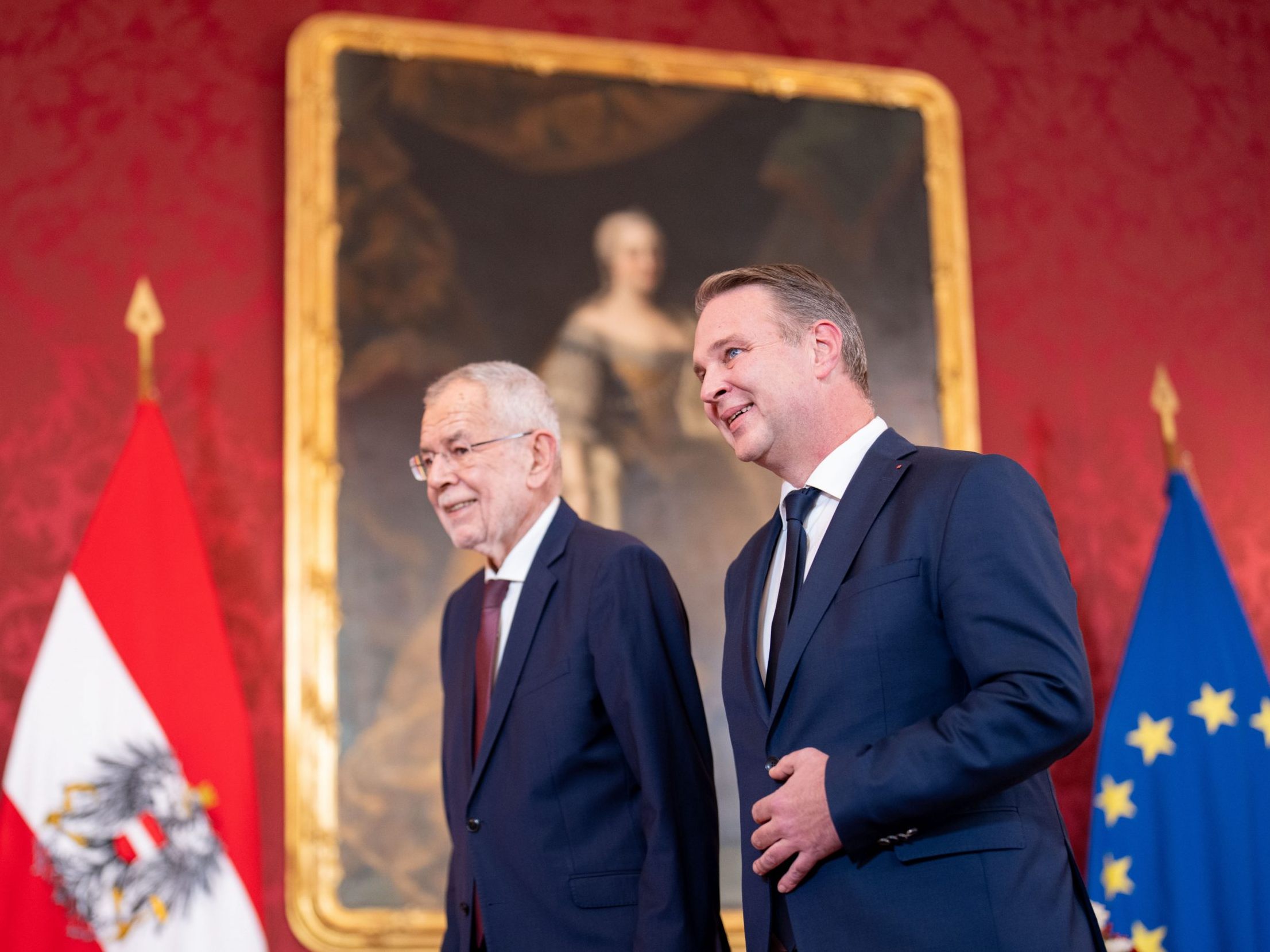 Eine Festlegung Van der Bellens, wie es nun weitergehen soll, gab es danach noch nicht.