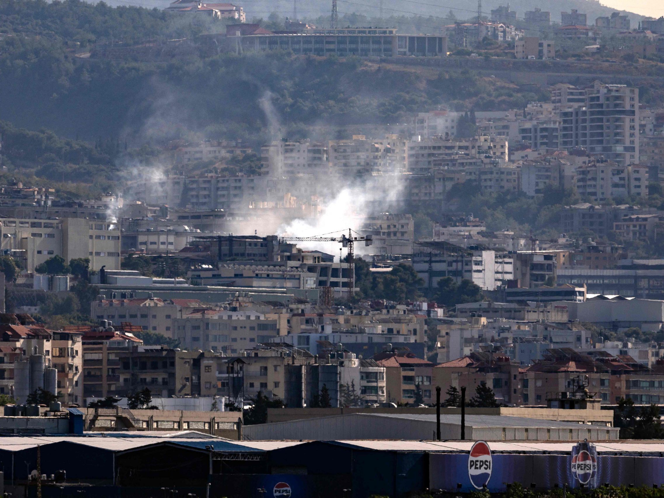 Die Angriffe im Libanon nehmen zu. Die Angriffe im Libanon nehmen zu.