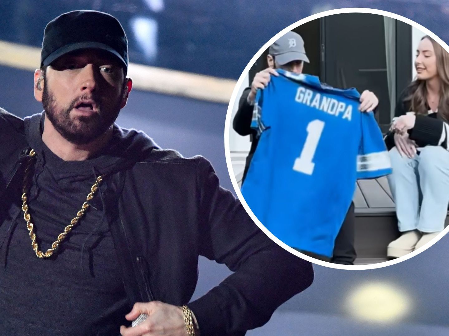 Überraschung: US-Rapper Eminem wird Opa. Überraschung: US-Rapper Eminem wird Opa.