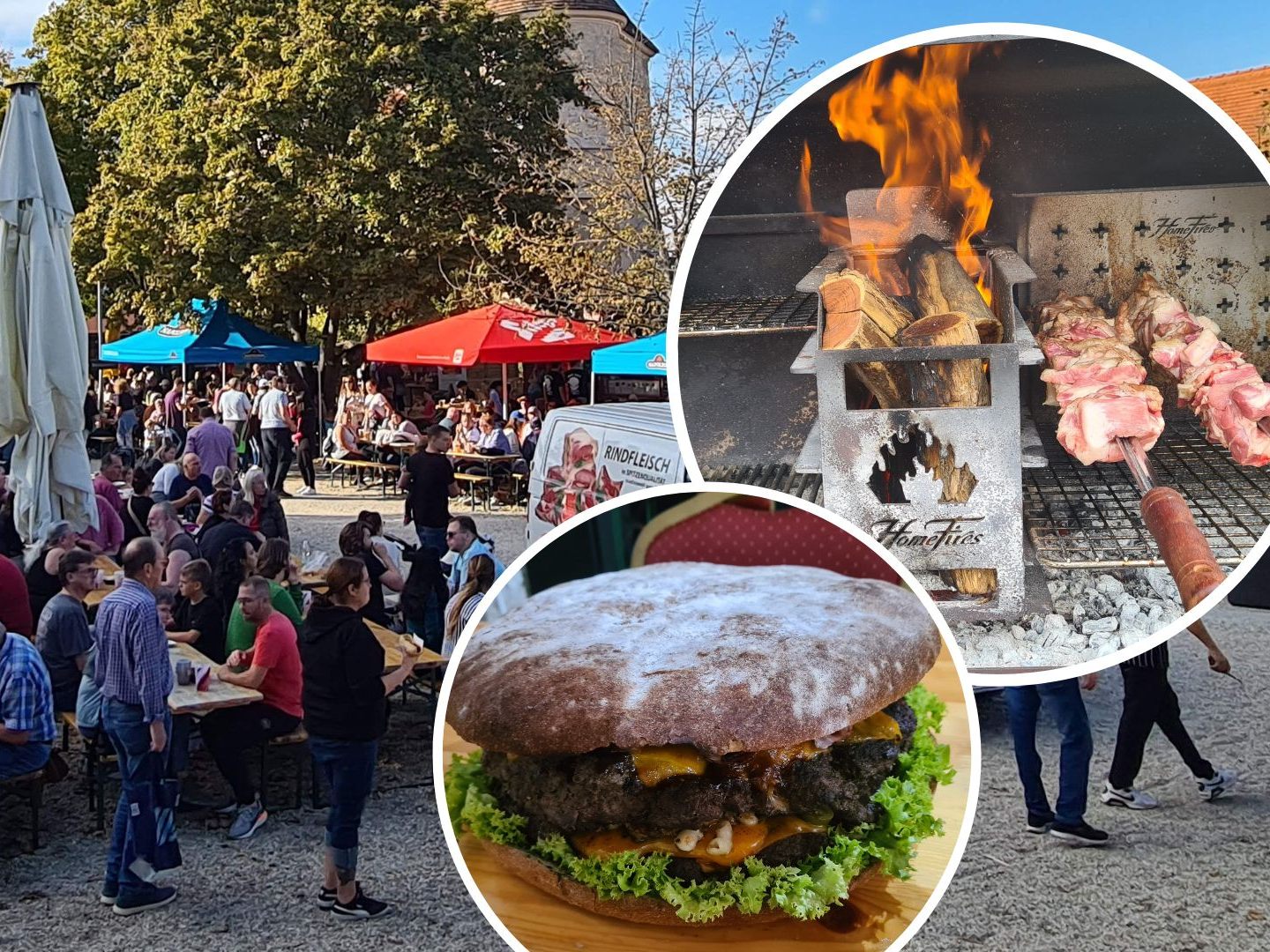 Die Vienna BBQ Days und das Wiener Wurstfest locken wieder ins Schloss Neugebäude. Die Vienna BBQ Days und das Wiener Wurstfest locken wieder ins Schloss Neugebäude.