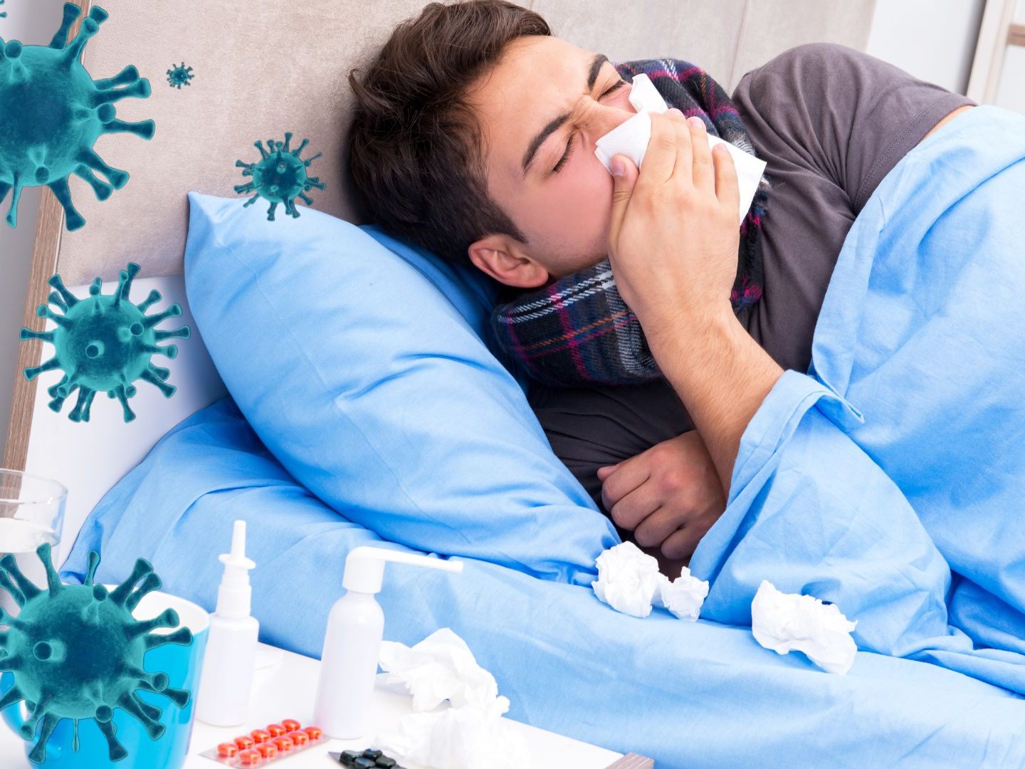 Fast jeder dritte Krankenstand ist wegen eines grippalen Infektes. Fast jeder dritte Krankenstand ist wegen eines grippalen Infektes.