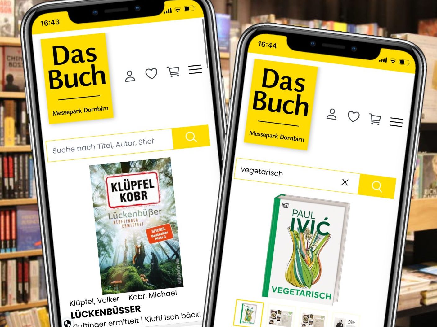 Das sind derzeit die absoluten Bestseller bei "Das Buch"!