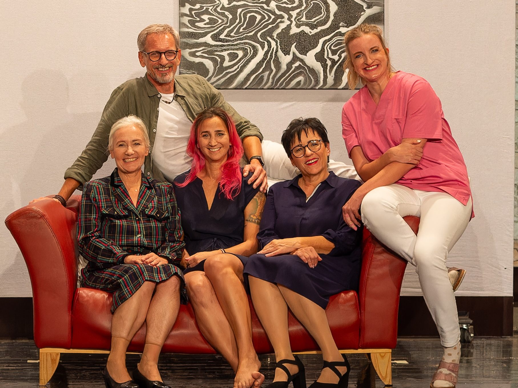 Das Rampenlicht -Team von "Romys Pool".