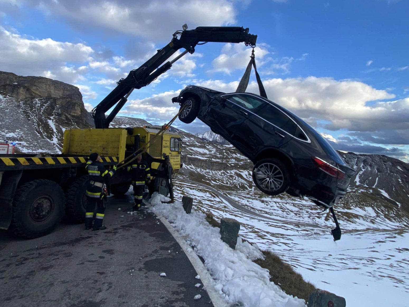 Unfall am Großglockner.