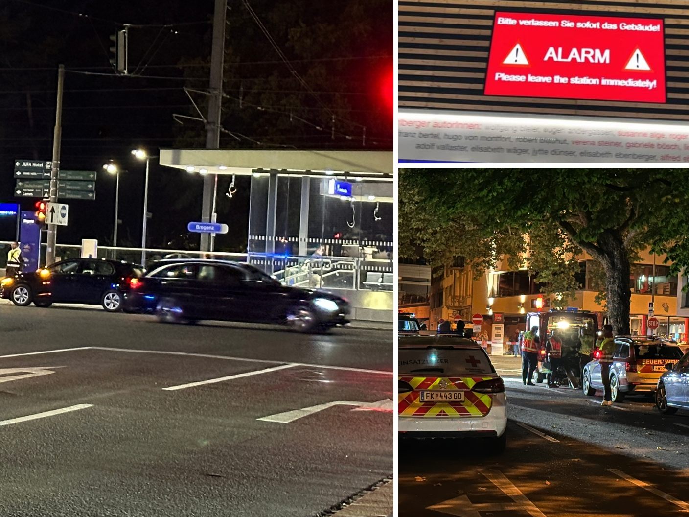Die Bombendrohungen an den Bahnhöfen Bregenz und Feldkirch sorgten für Aufregung in Vorarlberg.