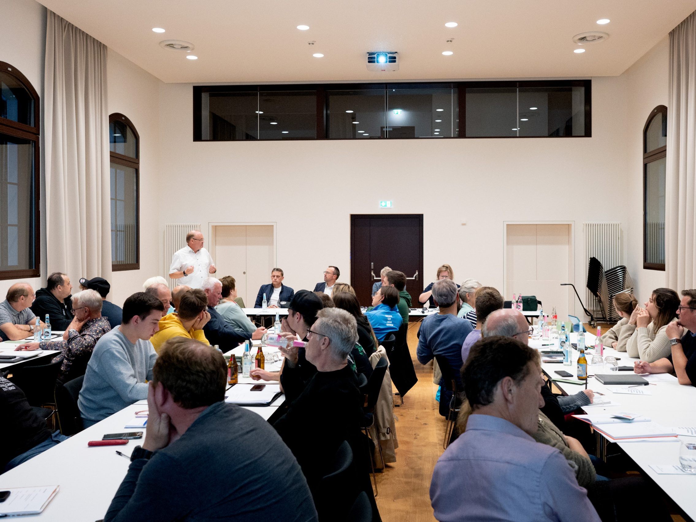 Jährliche Vereinssitzung im Lauteracher Vereinshaus