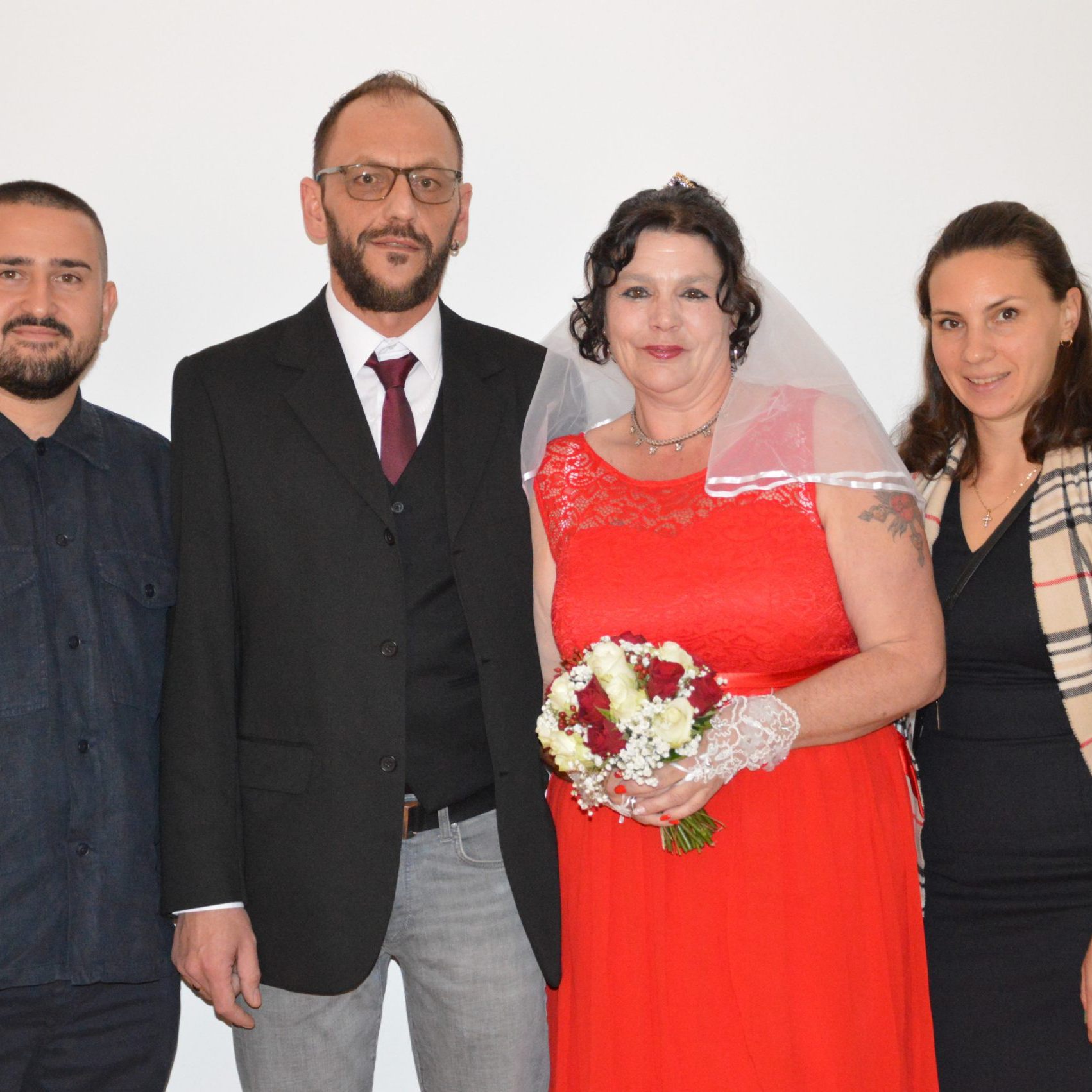 Sandra Schiefermayr und Sanel Hafuric haben standesamtlich geheiratet.