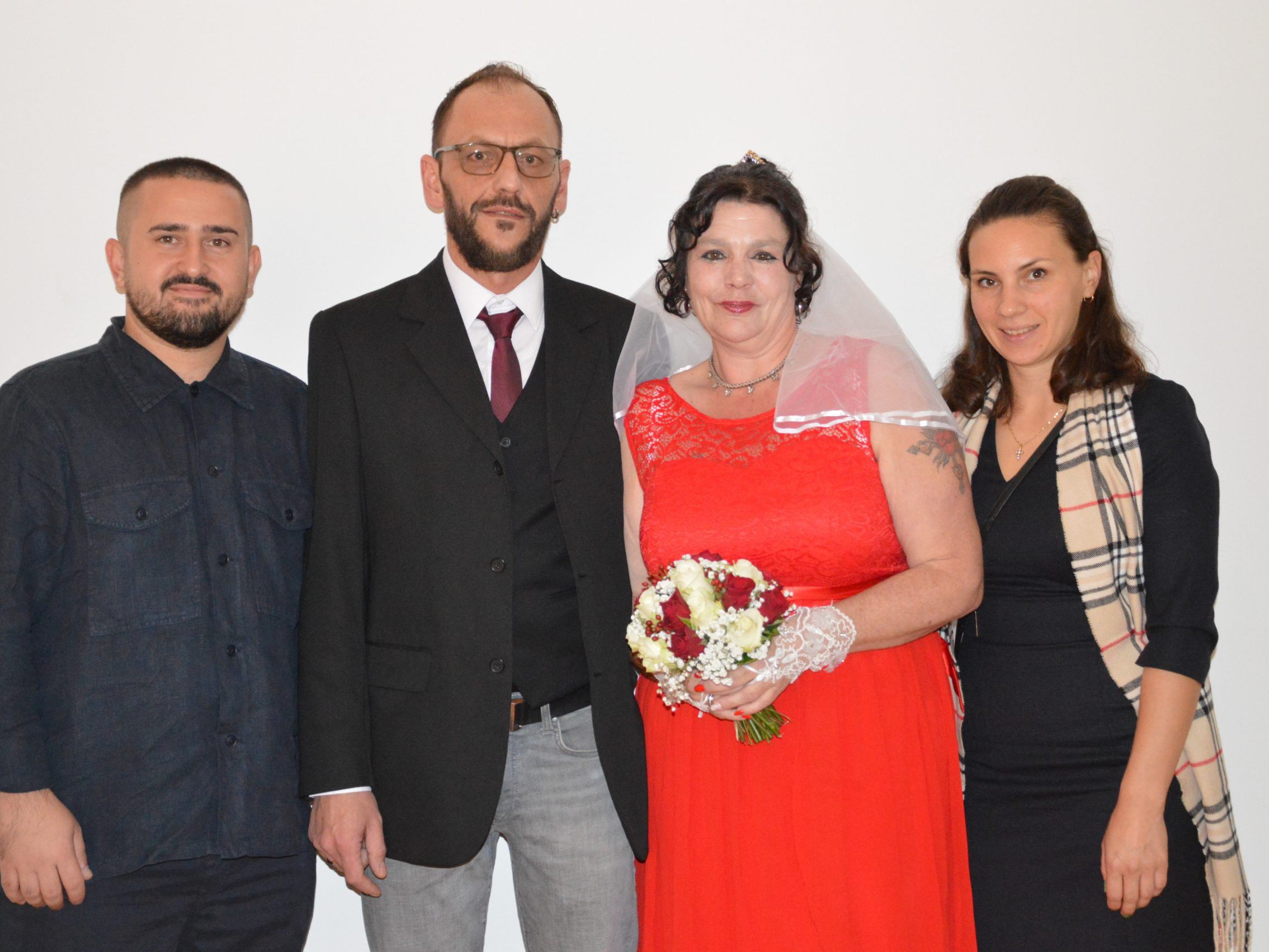 Sandra Schiefermayr und Sanel Hafuric haben standesamtlich geheiratet.