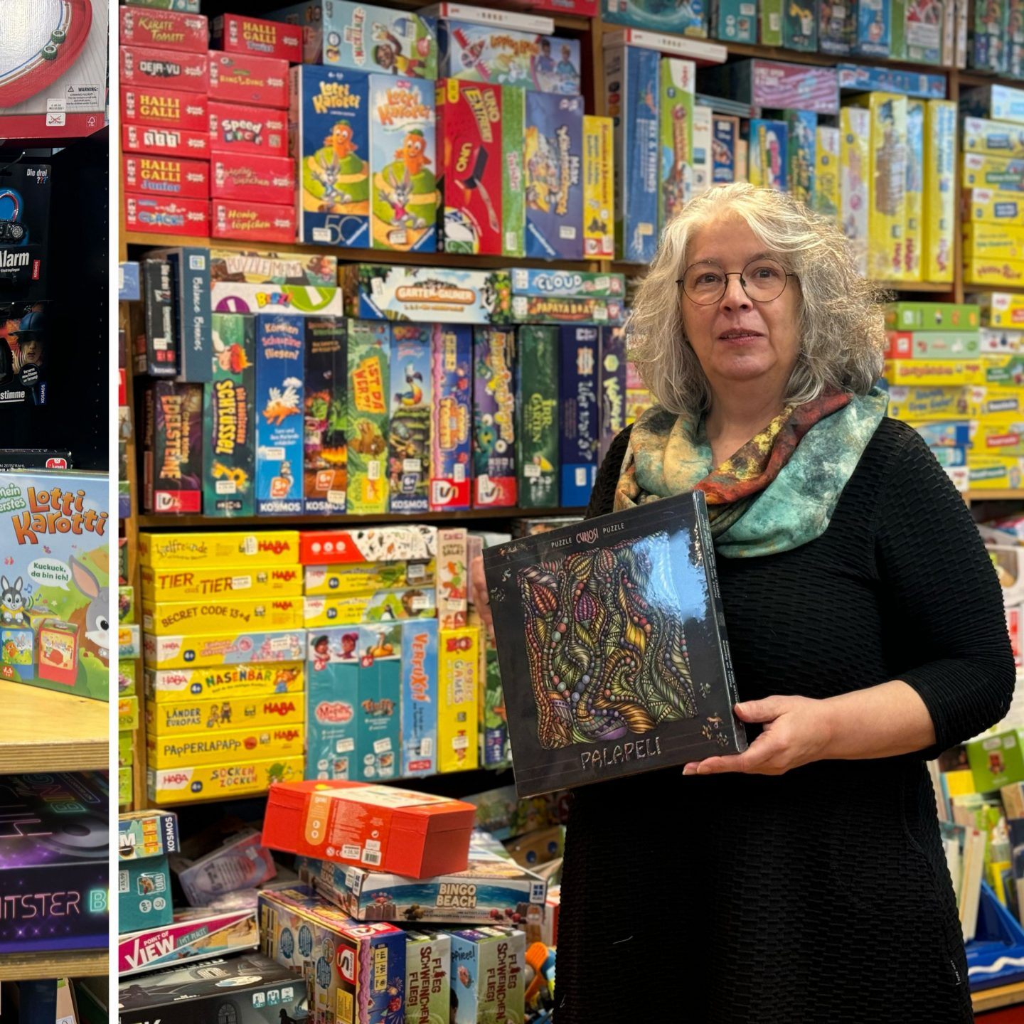 Die Spielegeschäfte sind gerüstet für den Ansturm vor Weihnachten.