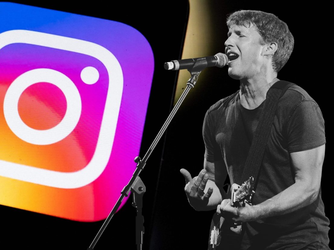 James Blunt lässt Online über seinen neuen Namen abstimmen. James Blunt lässt Online über seinen neuen Namen abstimmen.