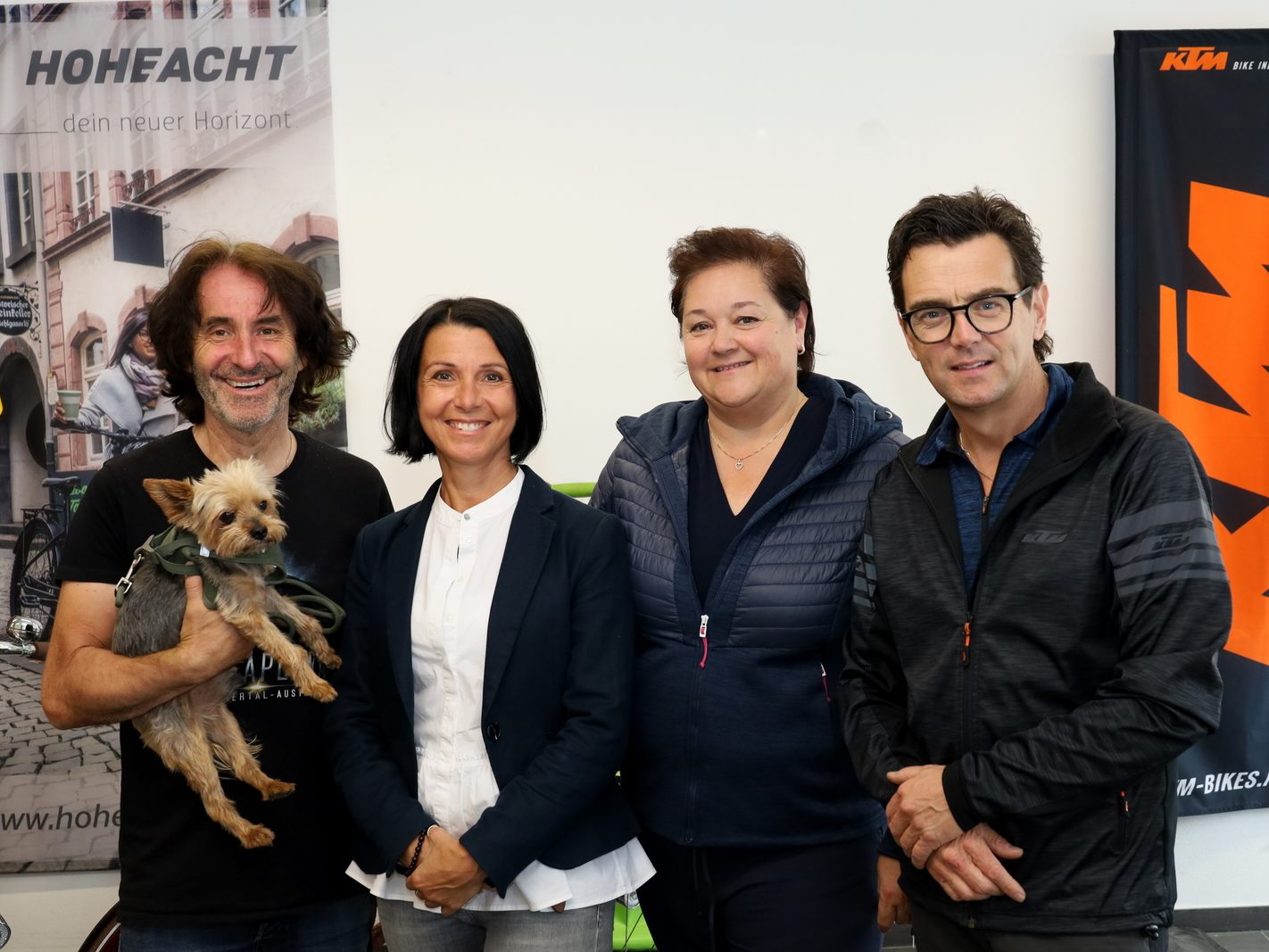 Hörbranzer Fahrräder für Stunde des Herzens