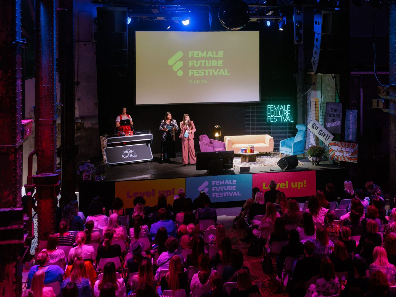 Das Female Future Festival Vienna findet bereits zum 6. Mal statt. Das Female Future Festival Vienna findet bereits zum 6. Mal statt.