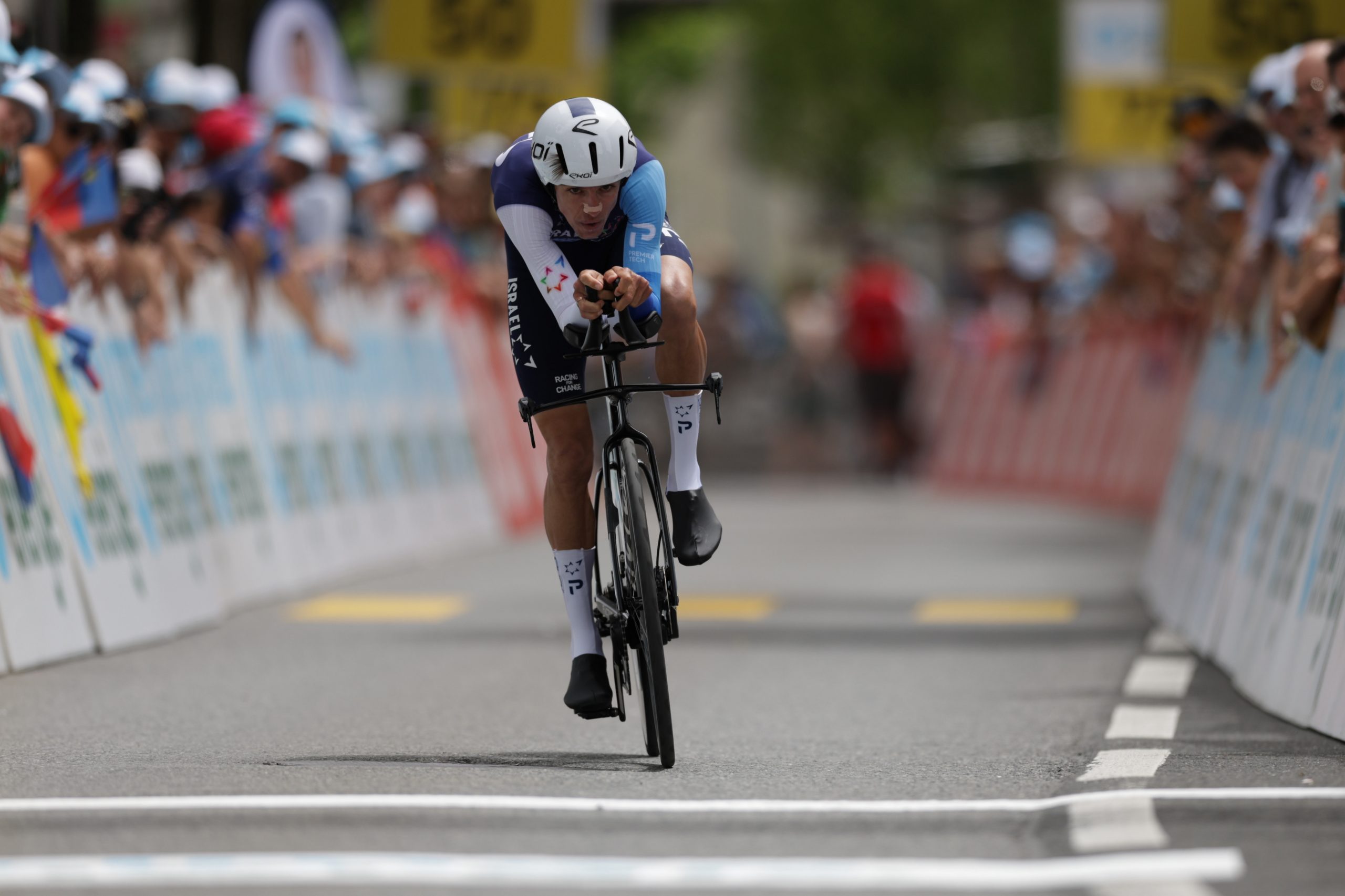 Pascal Ackermann bei der Tour de Suisse 2024. Pascal Ackermann bei der Tour de Suisse 2024.