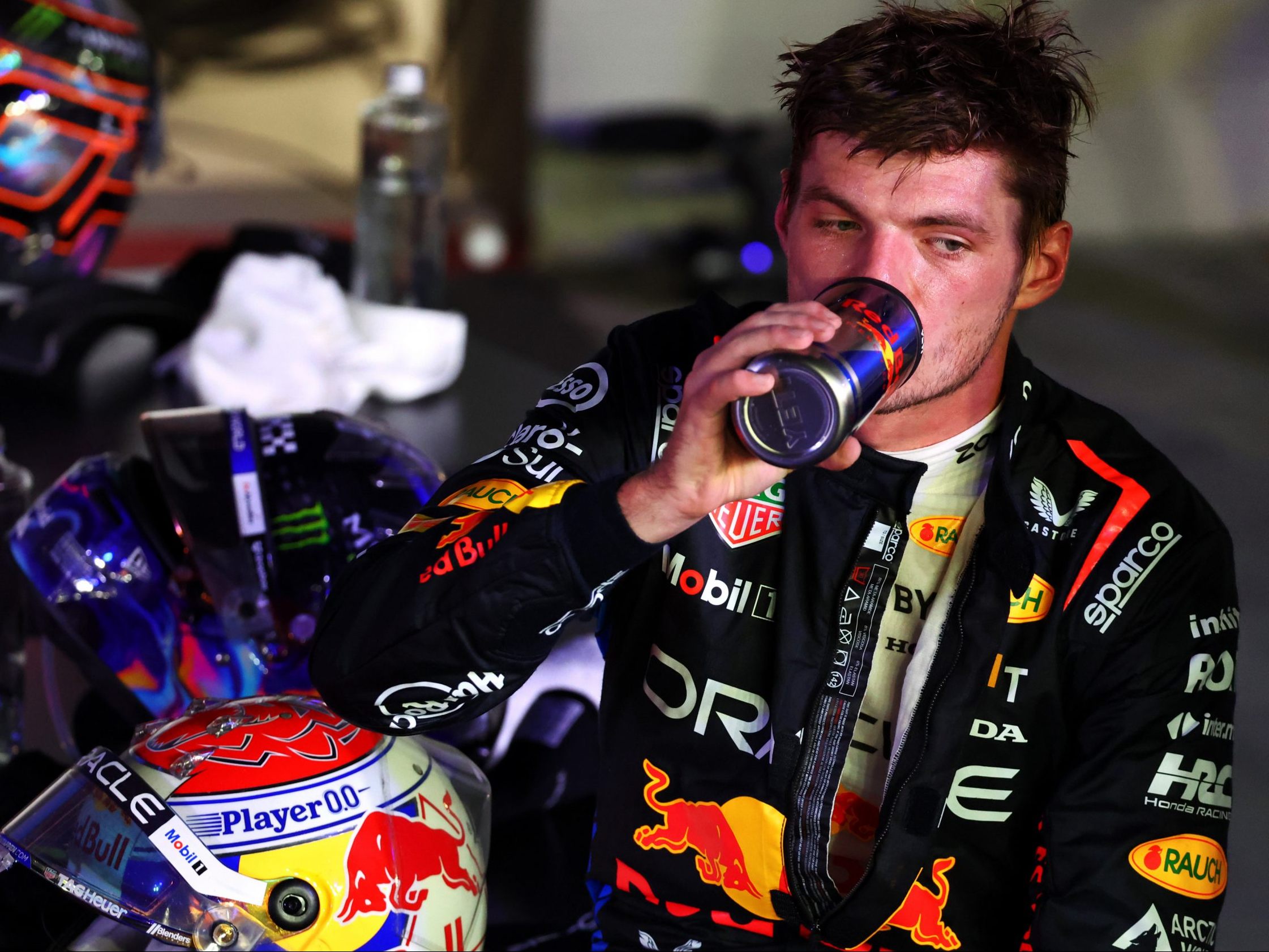 Verstappen beim Rennen in Singapore
