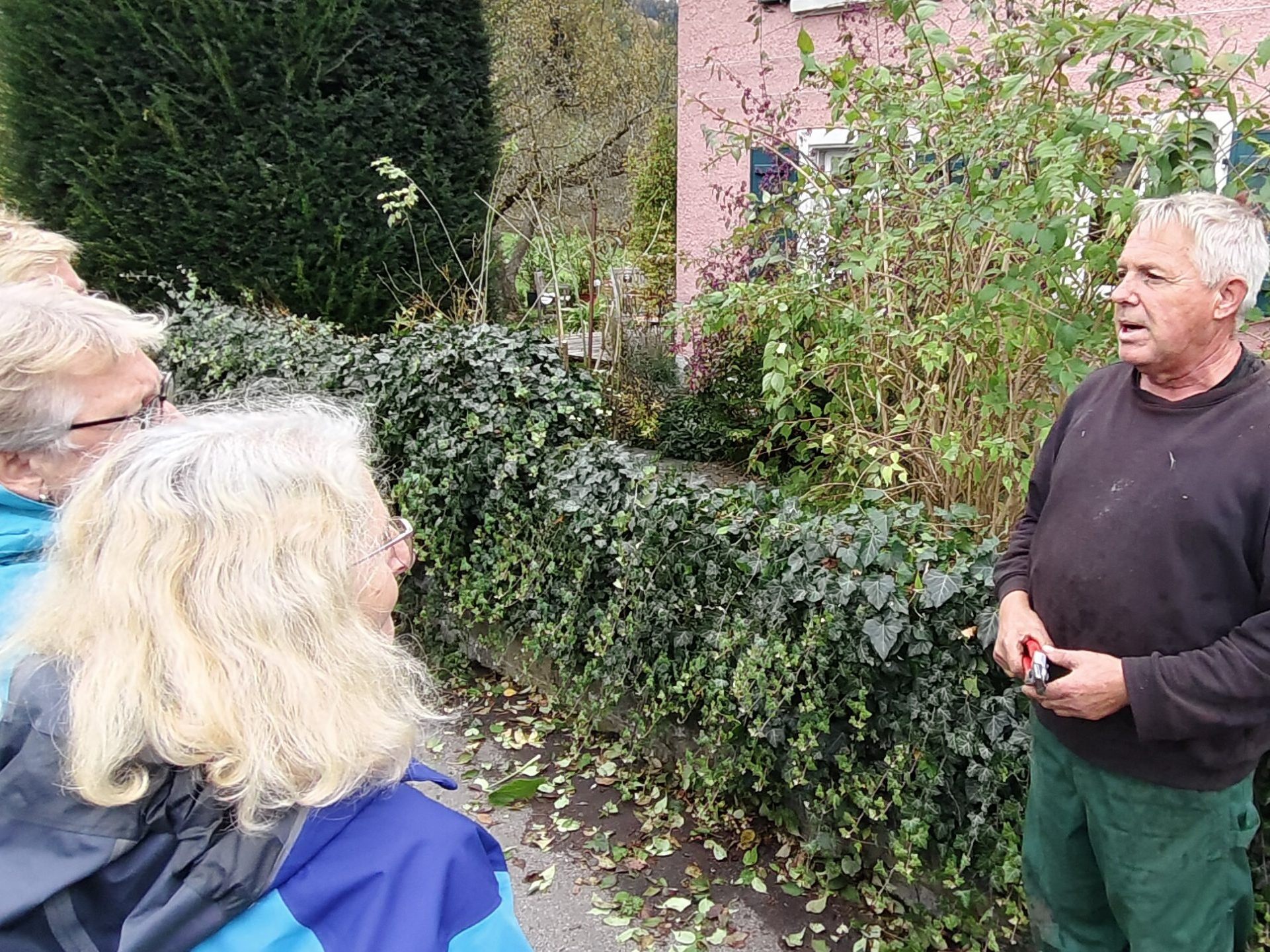 Allerhand Wissenswertes über den Zierstrauchschnitt lernten die Teilnehmer auf einem Kurs des OGV Frastanz.