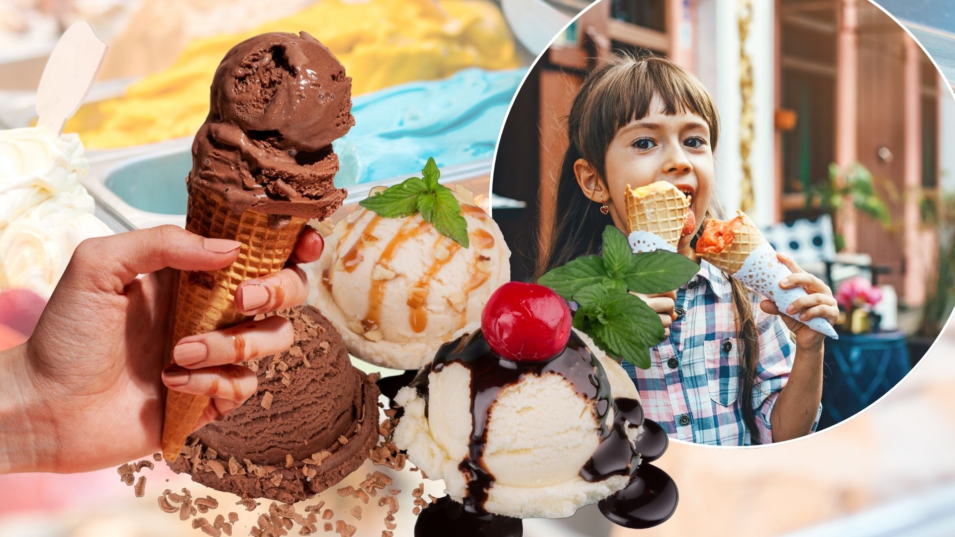 Bekannt für ihre kreative und frische Eisauswahl.