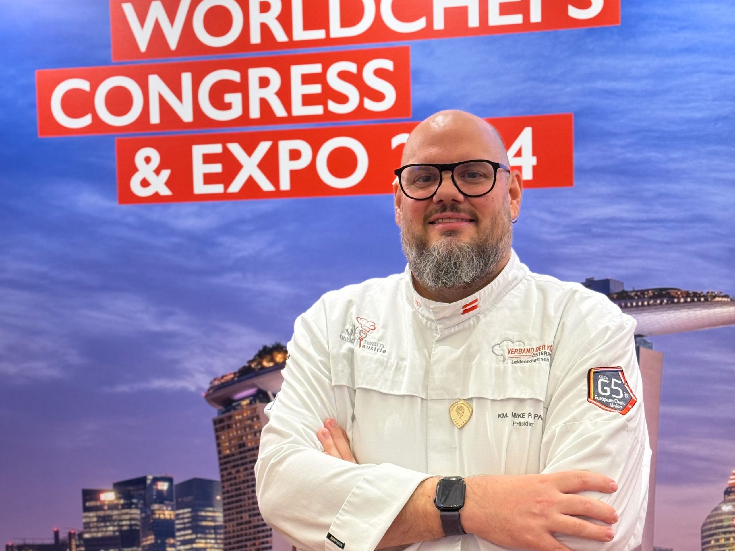 Mike P. Pansi wurde in Singapur zum Europachef gewählt Mike P. Pansi wurde in Singapur zum Europachef gewählt
