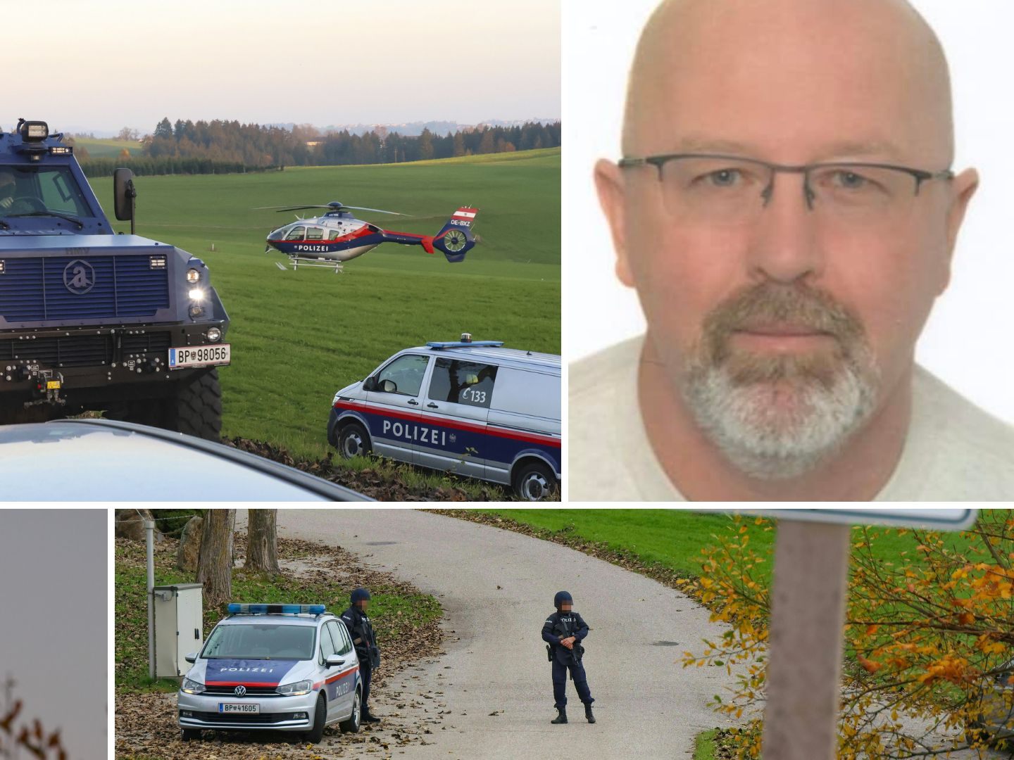 50 Personen sind nach den Schüssen im Mühlviertel unter Polizeischutz.