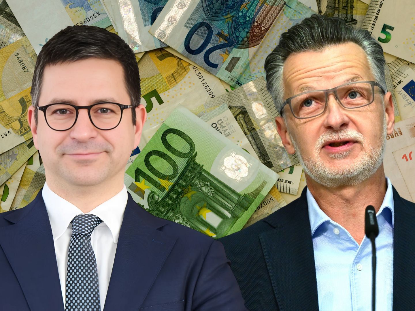 ÖRV-Generalsekretär Rehulka (li.): Brauchen Lohnabschlüsse maximal auf Inflationsniveau ÖRV-Generalsekretär Rehulka (li.): Brauchen Lohnabschlüsse maximal auf Inflationsniveau