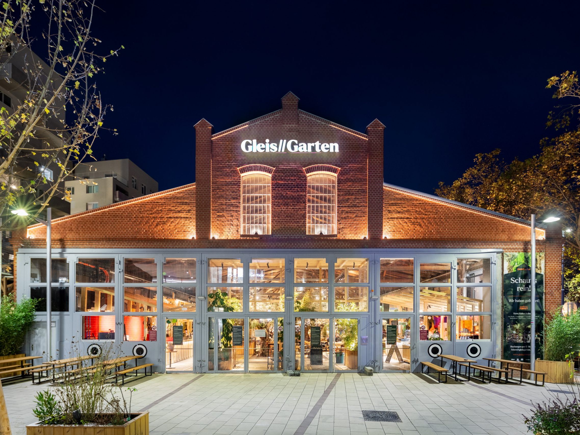 Der "Gleis//Garten" in Wien-Meidling feiert seinen 1. Geburtstag.
