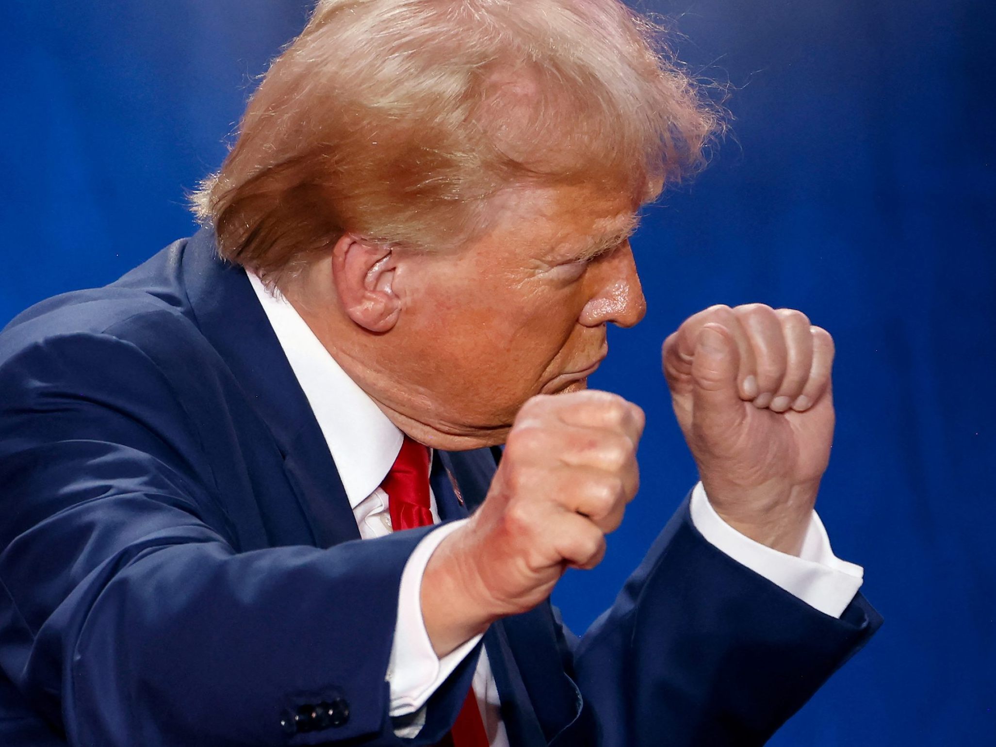 Trump bei einem Wahlkampfauftritt am 4. Oktober in North Carolina. Trump bei einem Wahlkampfauftritt am 4. Oktober in North Carolina.