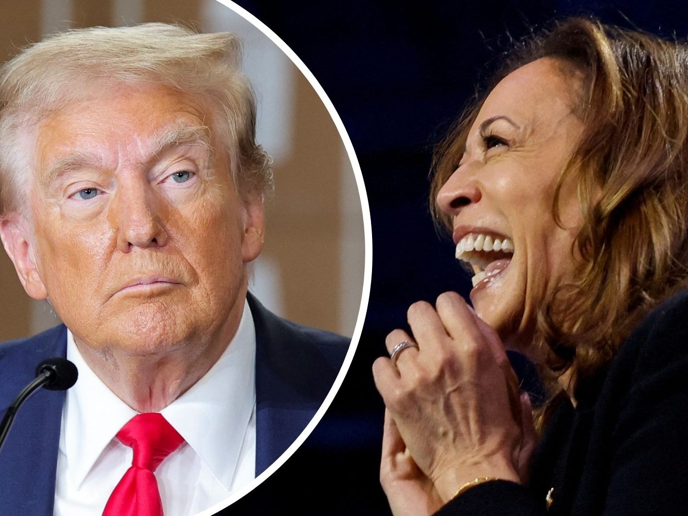Harris will bei Alter und Gesundheit gegen Trump punkten. Harris will bei Alter und Gesundheit gegen Trump punkten.